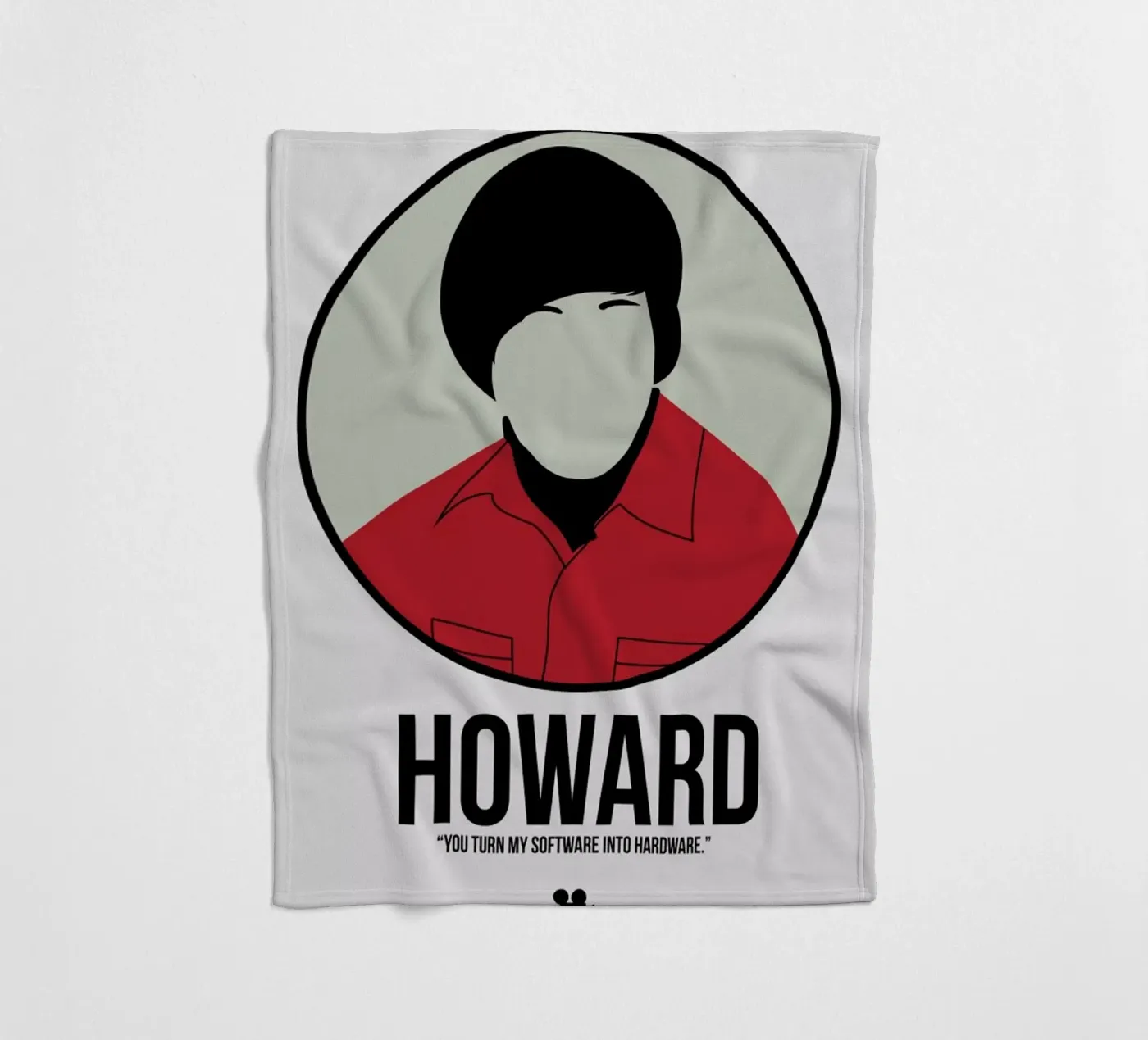 Howard fleecedeken van Naxart