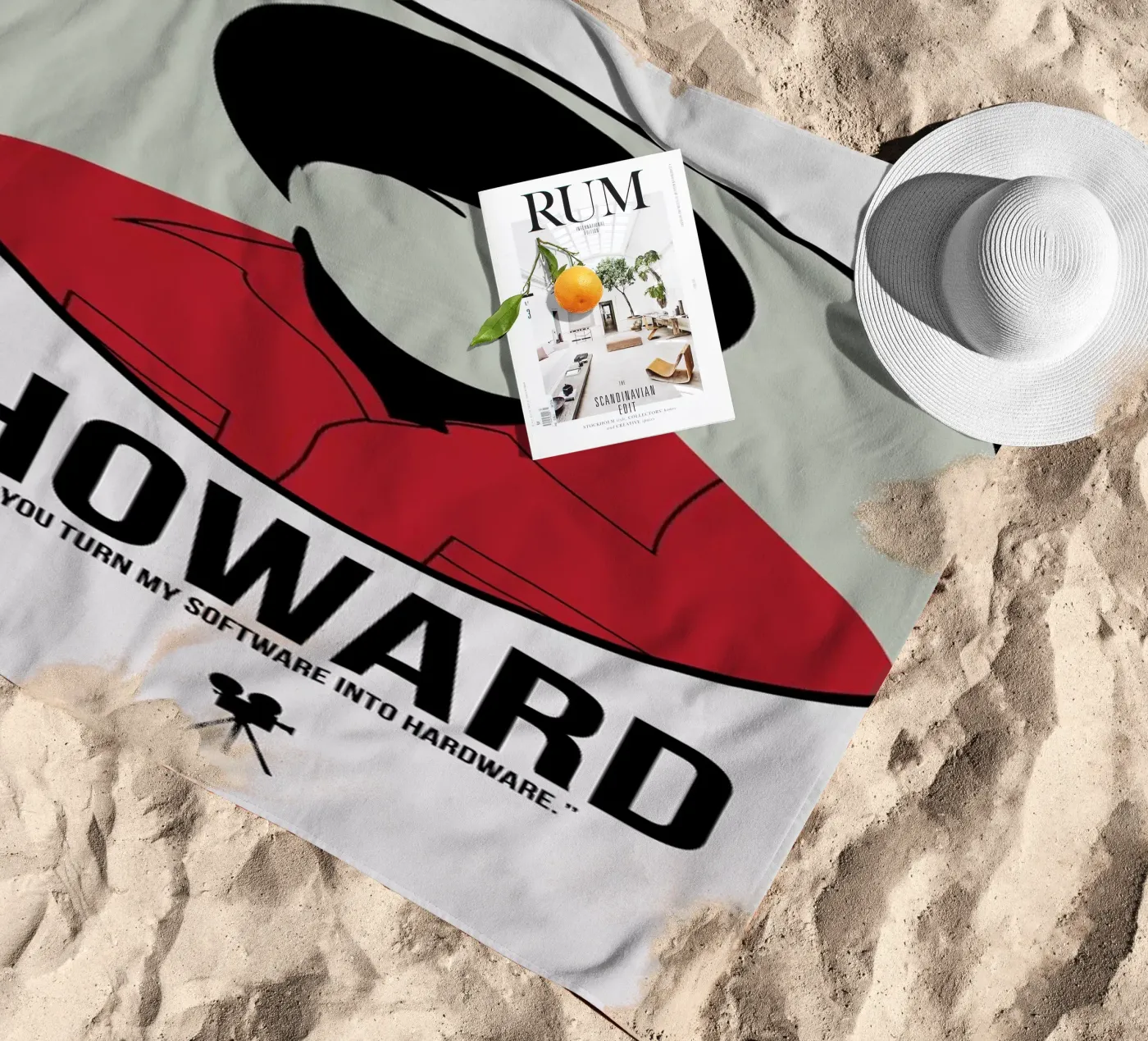 Howard serviette de plage de Naxart