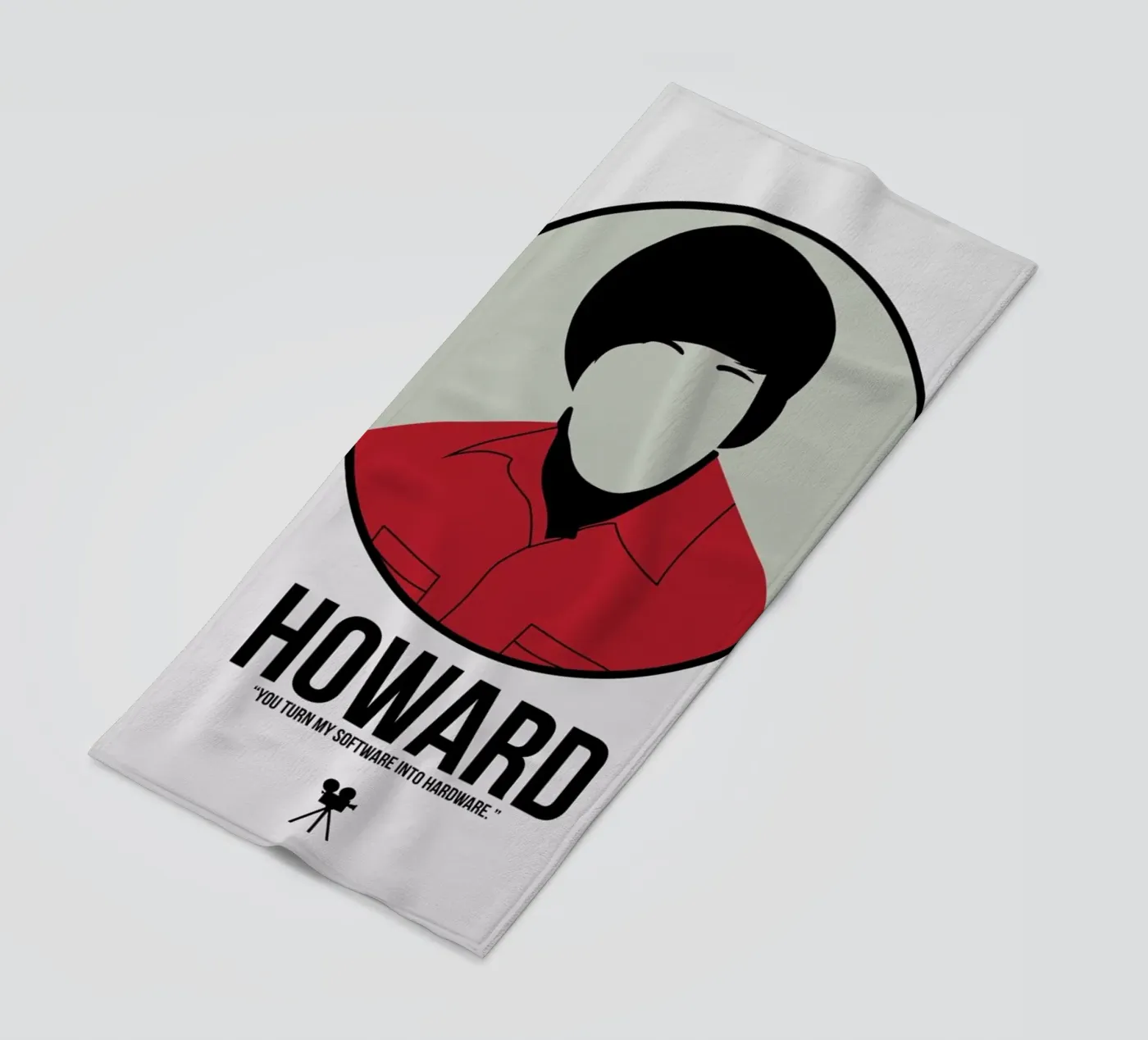 Howard beach towel by Naxart