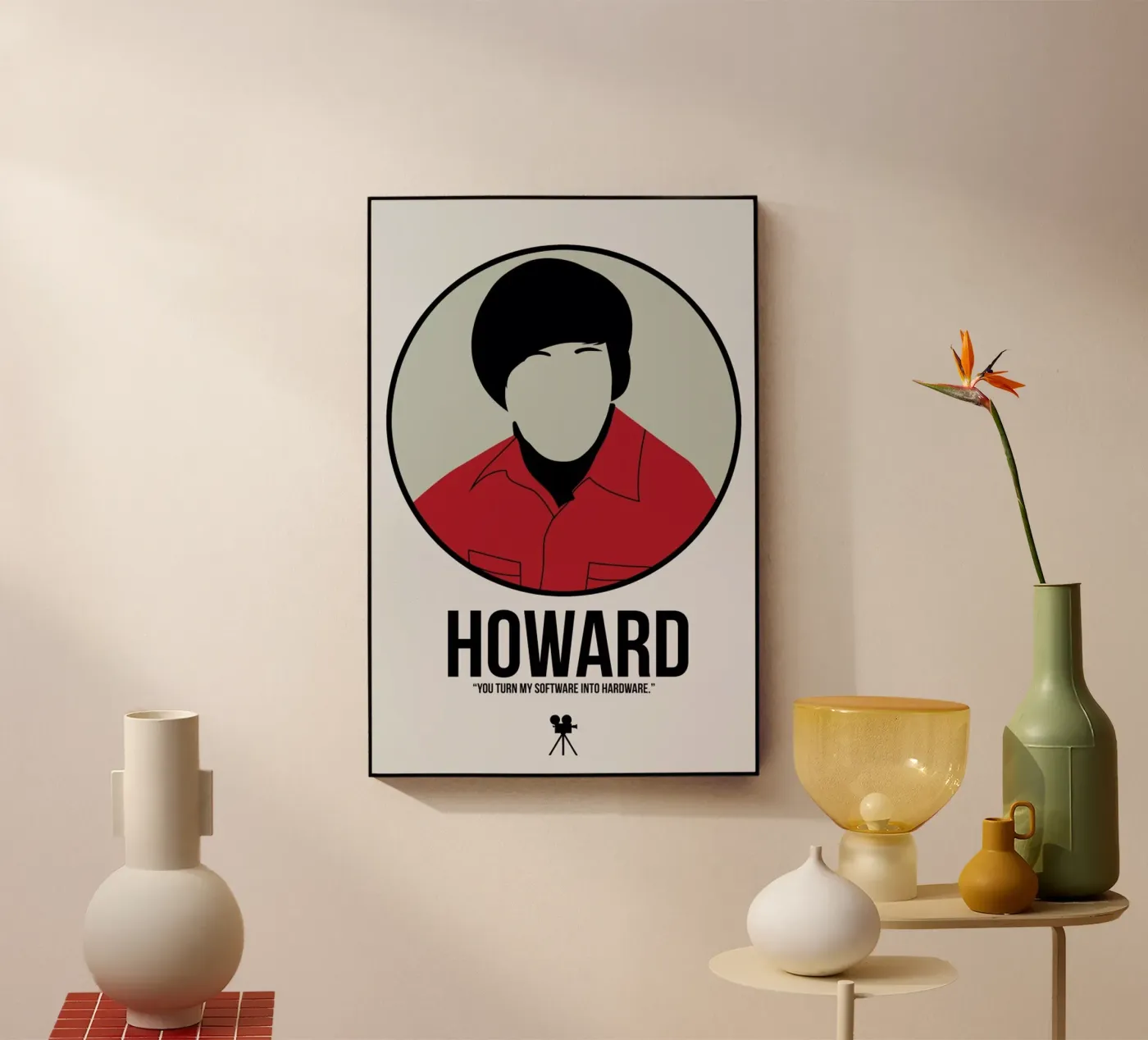 Howard acrylic glass by Naxart