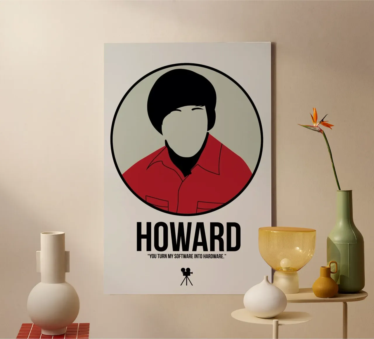Howard tela con Cornice a cassetta da Naxart