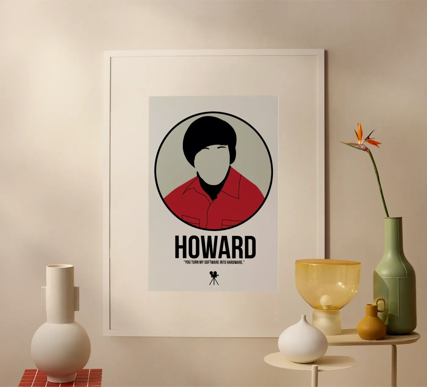 Howard poster de Naxart