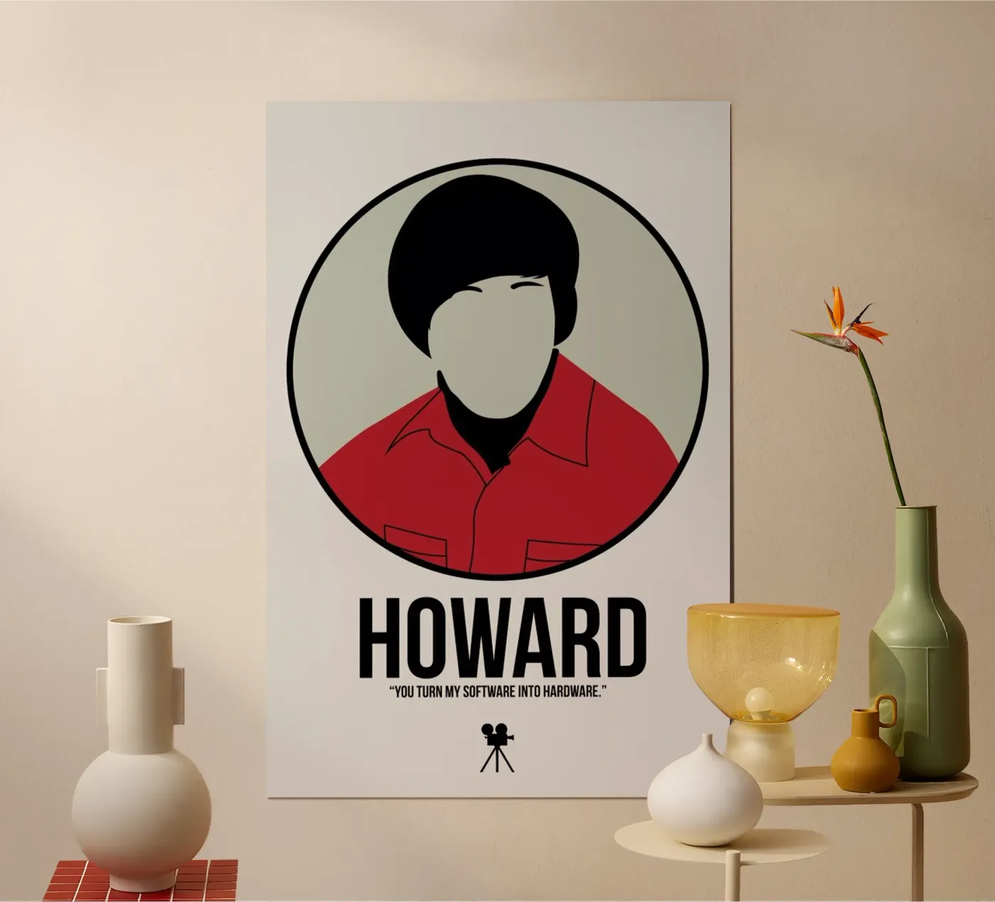 Howard poster de Naxart