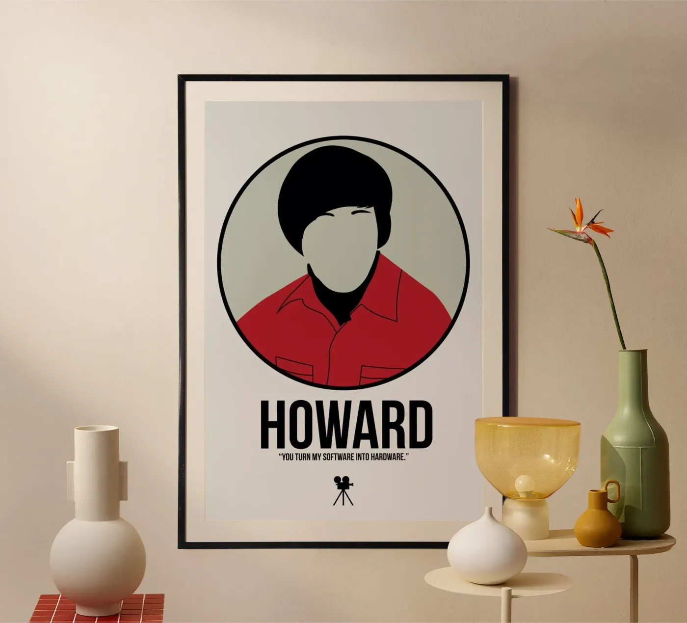 Howard poster de Naxart
