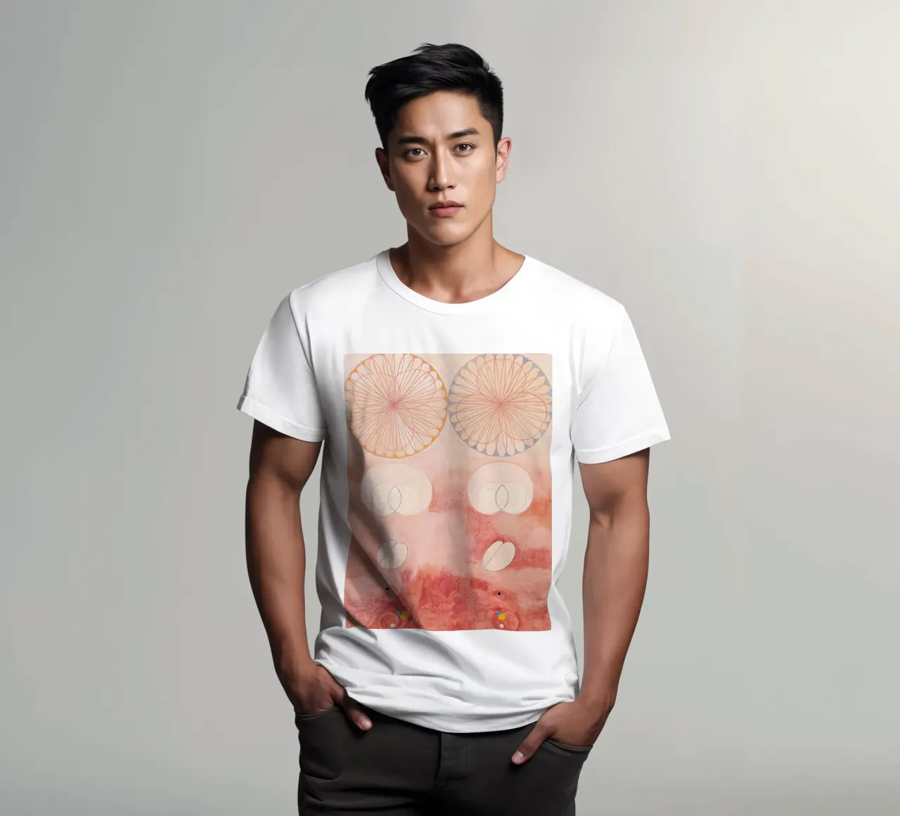 Hilma af Klint - Old Age: Abstract, Serene, Life's Cycle, Mo t-shirt by NorwesClub