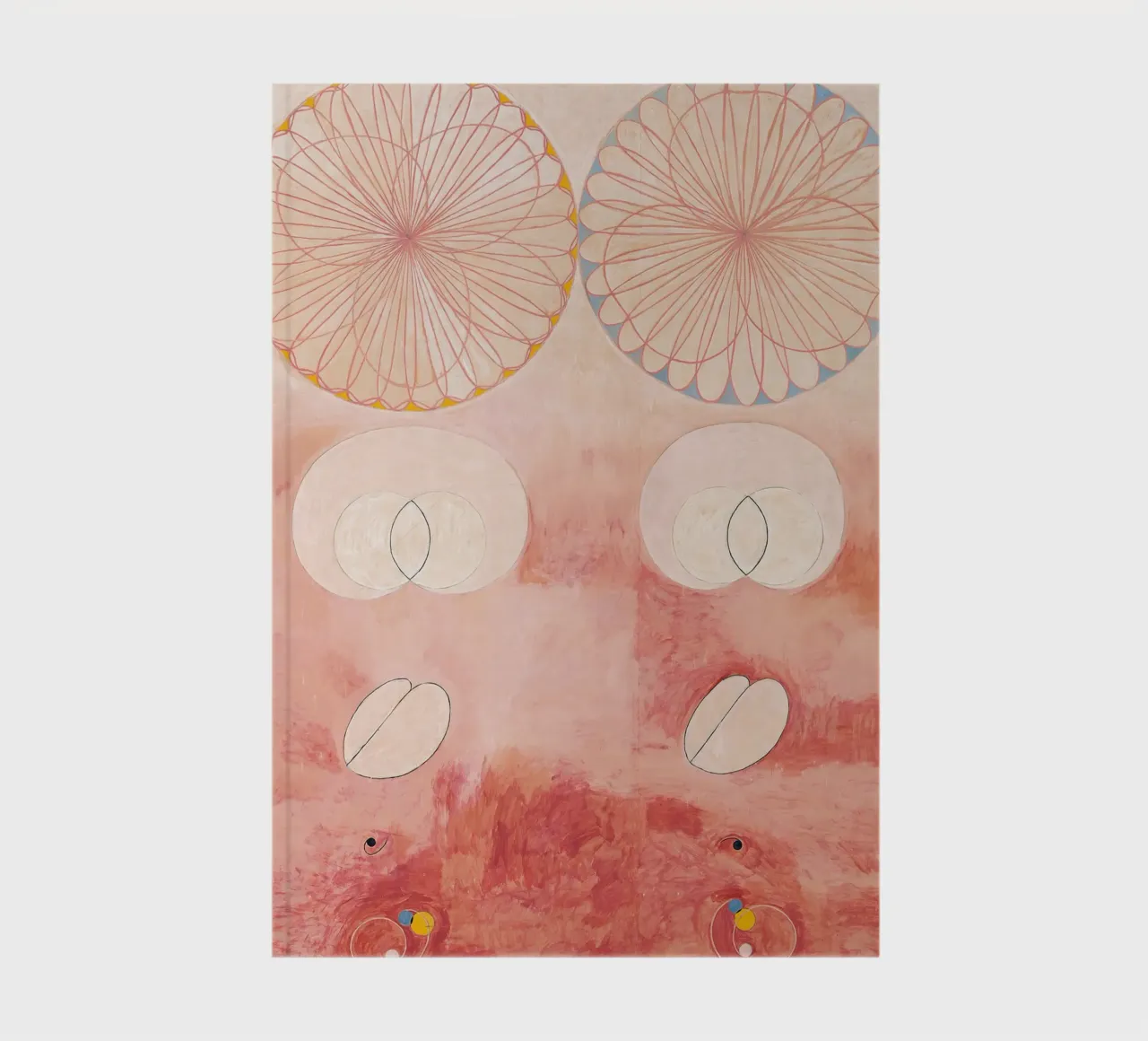 Hilma af Klint - Old Age: Abstract, Serene, Life's Cycle, Mo notebook by NorwesClub