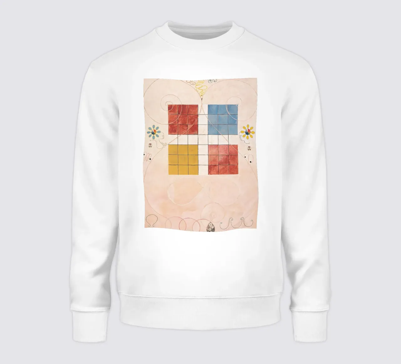 Hilma af Klint - Das Alter: Abstraktes, geistiges Gleichgewicht, Ikonen Sweatshirt von NorwesClub
