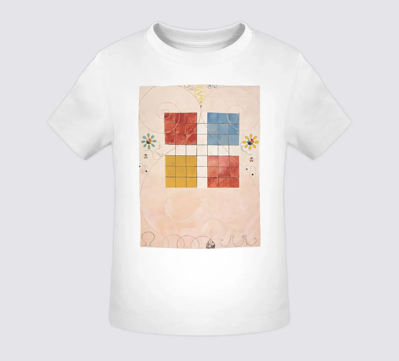 Hilma af Klint - Vieillesse : Abstrait, équilibre spirituel, Iconi t-shirt pour bébé de NorwesClub