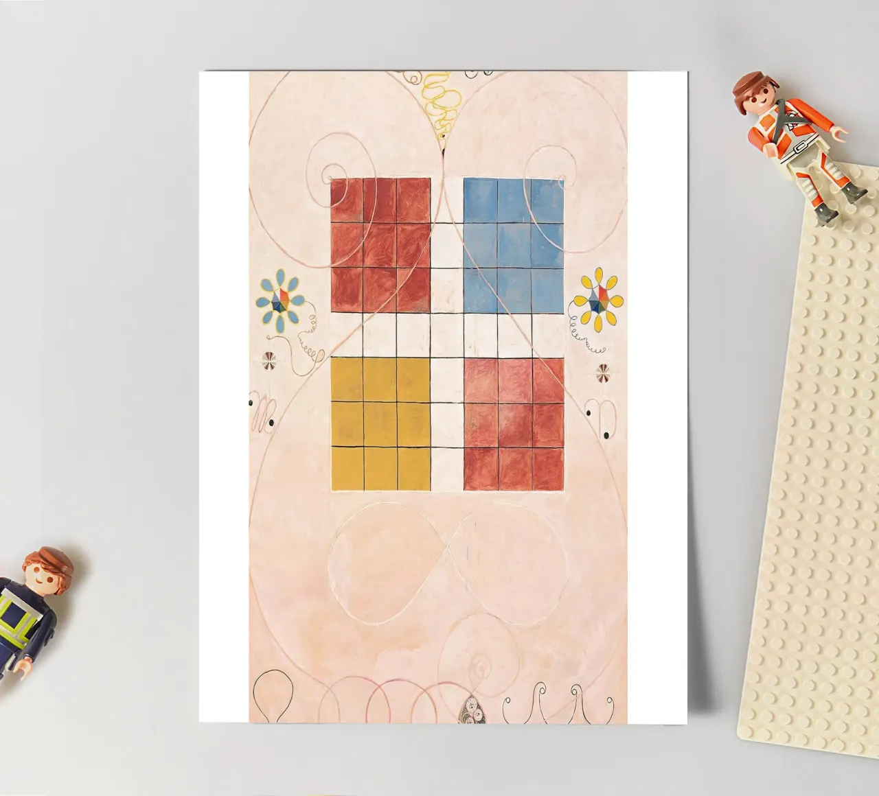 Hilma af Klint - Das Alter: Abstraktes, geistiges Gleichgewicht, Ikonen Stickerbogen von NorwesClub