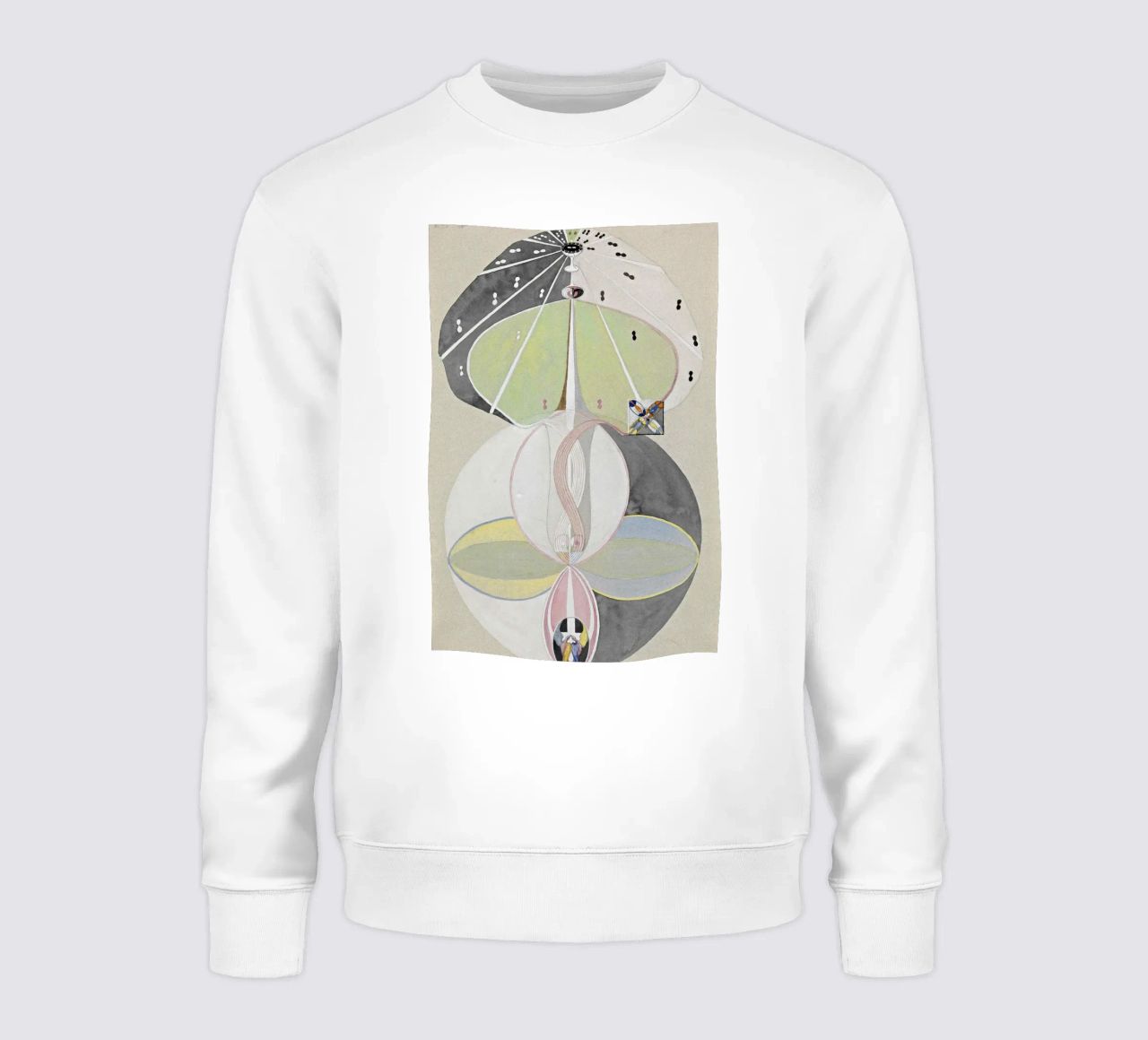 L'albero della conoscenza n. 5 di Hilma af Klint - Abstract Mysticis felpa da NorwesClub