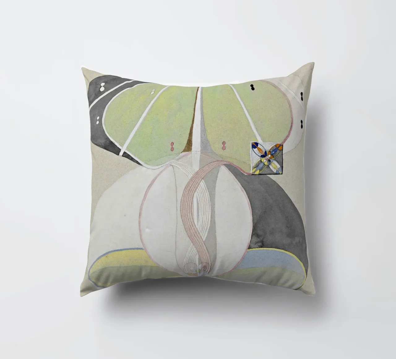 L'albero della conoscenza n. 5 di Hilma af Klint - Abstract Mysticis cuscino da NorwesClub