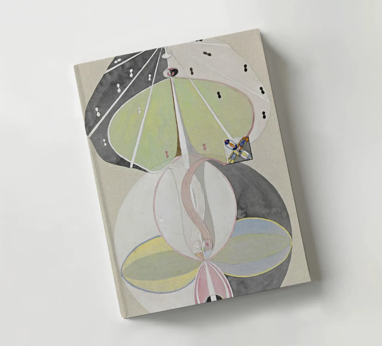 Hilma af Klint's Tree of Knowledge No. 5 - Abstract Mysticis notebook by NorwesClub
