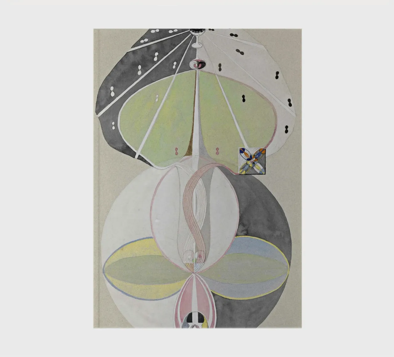 Hilma af Klint's Tree of Knowledge No. 5 - Abstract Mysticis notebook by NorwesClub