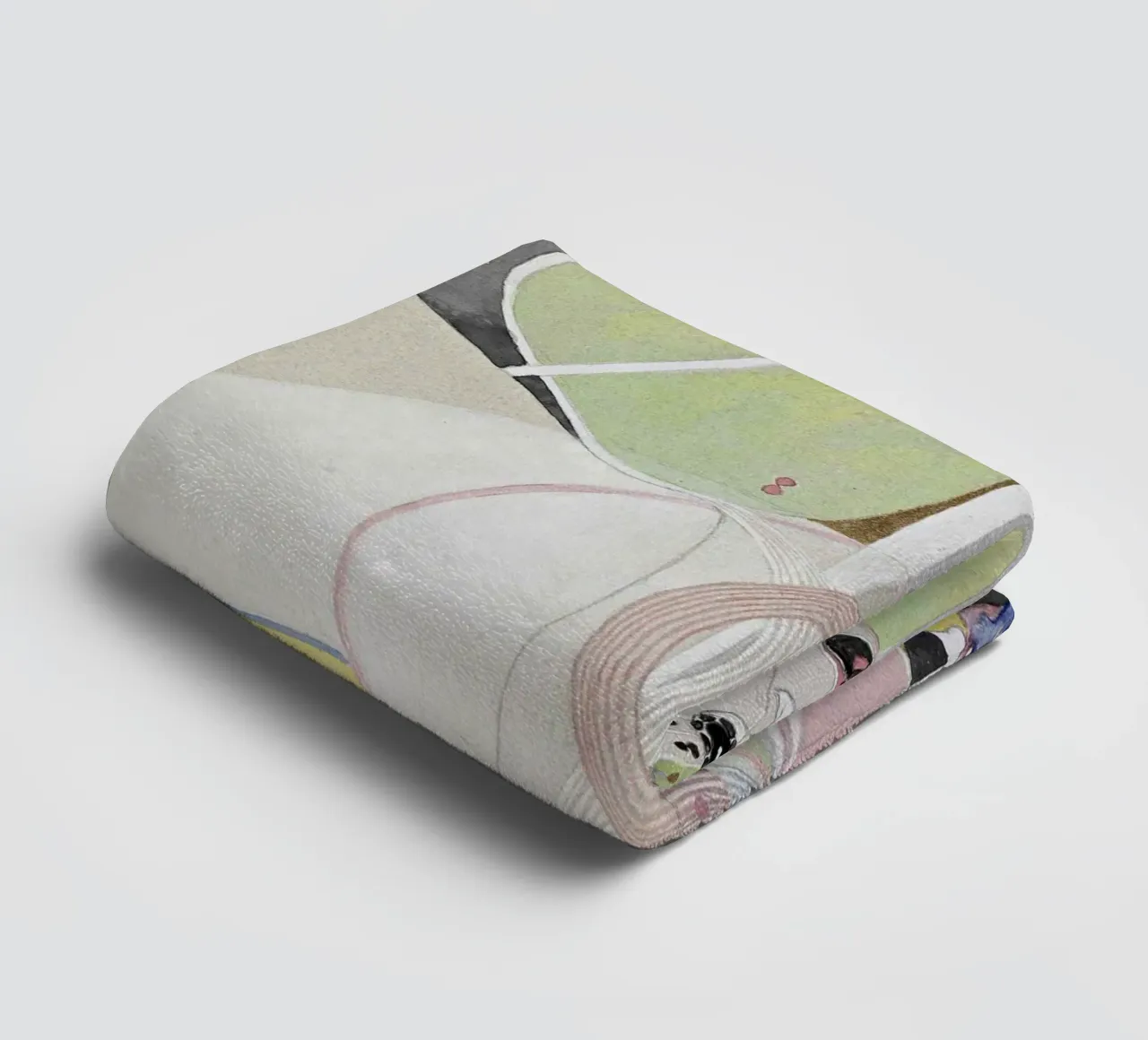 Hilma af Klint's Tree of Knowledge No. 5 - Abstract Mysticis towel by NorwesClub