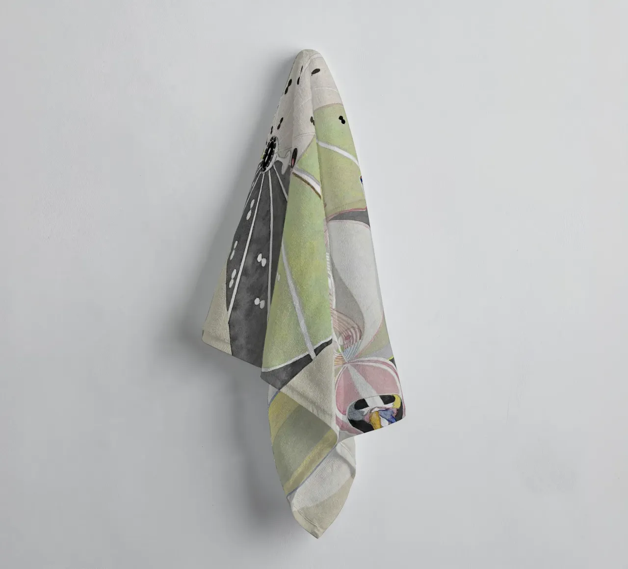 Hilma af Klint's Tree of Knowledge No. 5 - Abstract Mysticis towel by NorwesClub