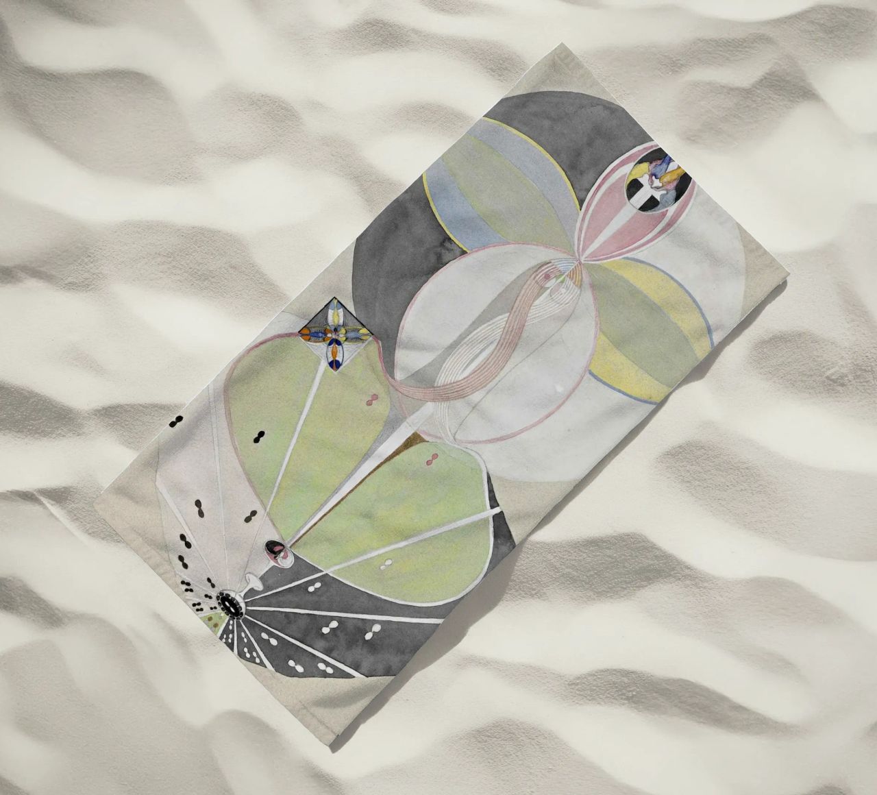 L'albero della conoscenza n. 5 di Hilma af Klint - Abstract Mysticis telo mare da NorwesClub