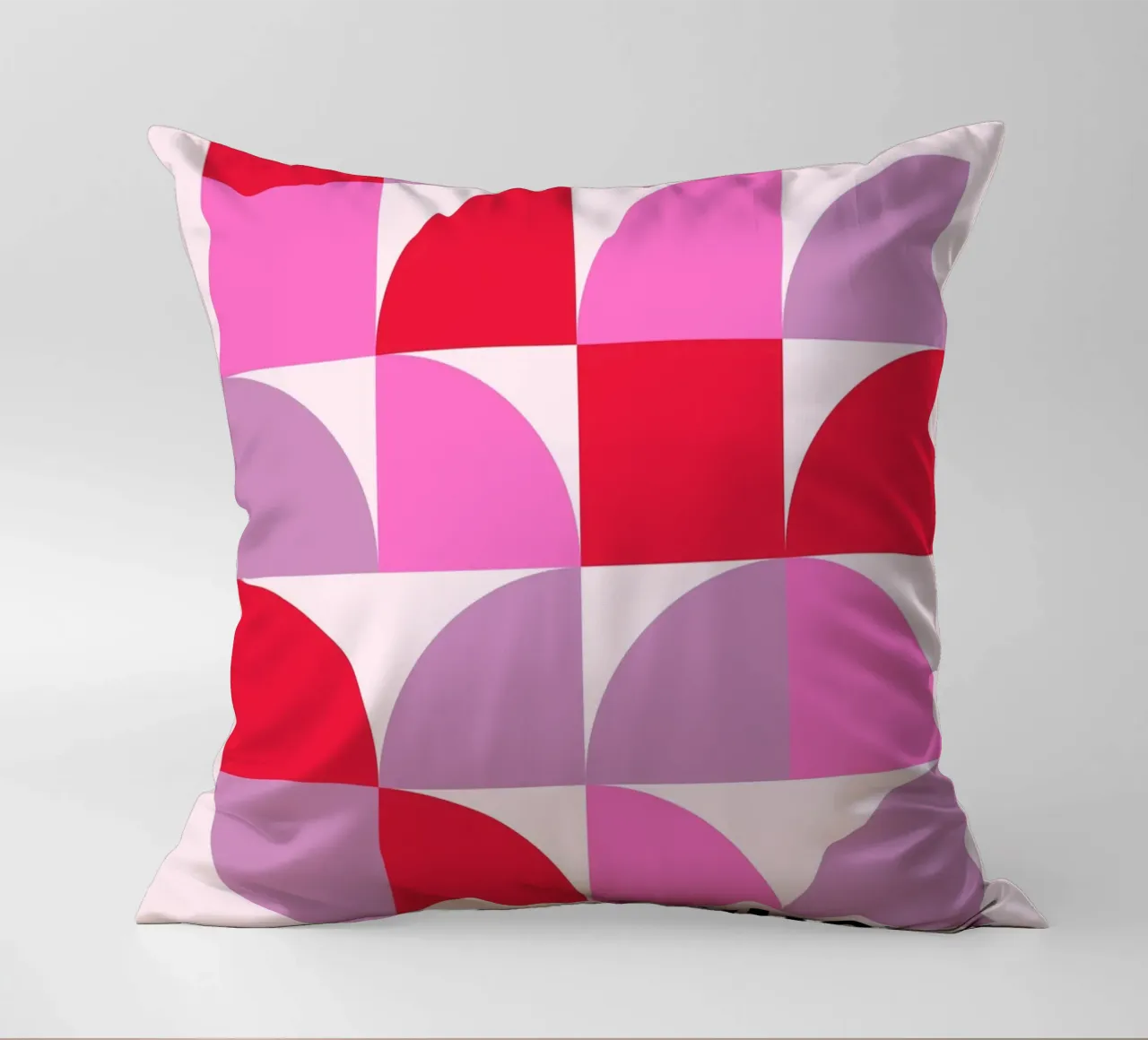 Exposition Bauhaus Abstrait - Moderne Géométrique Color Block P coussin de NorwesClub