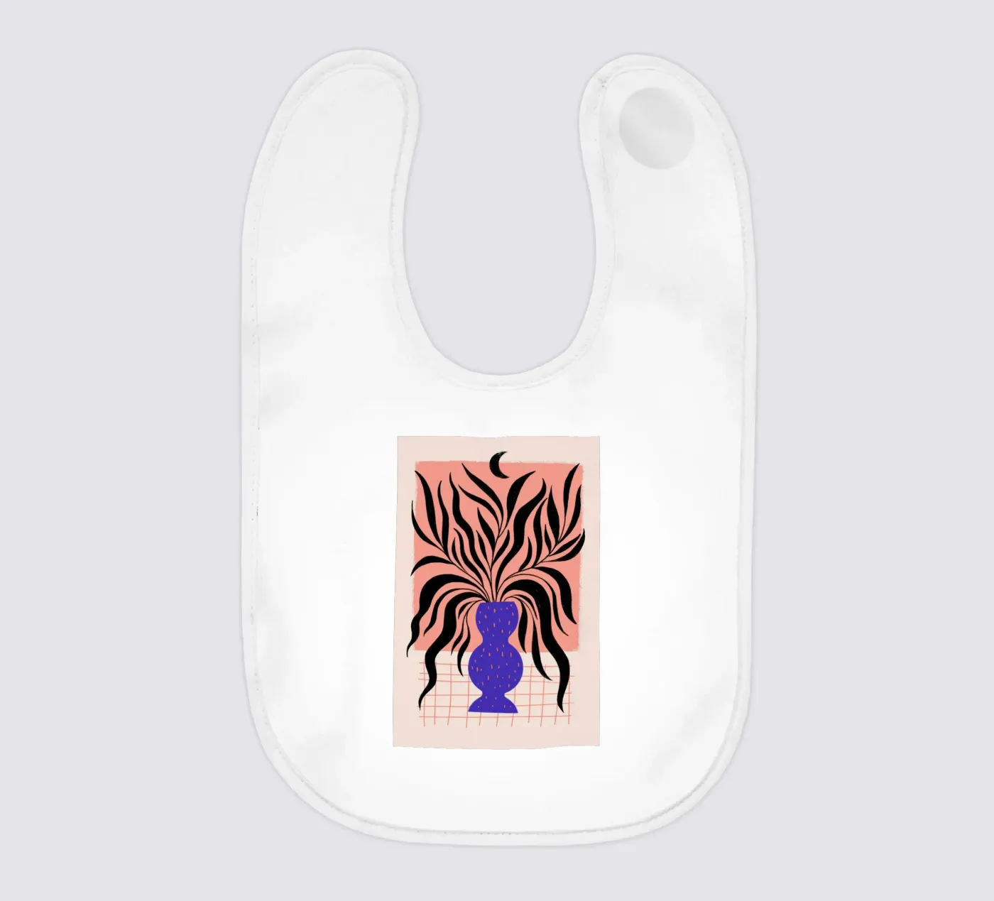 Wild baby bib by Pure