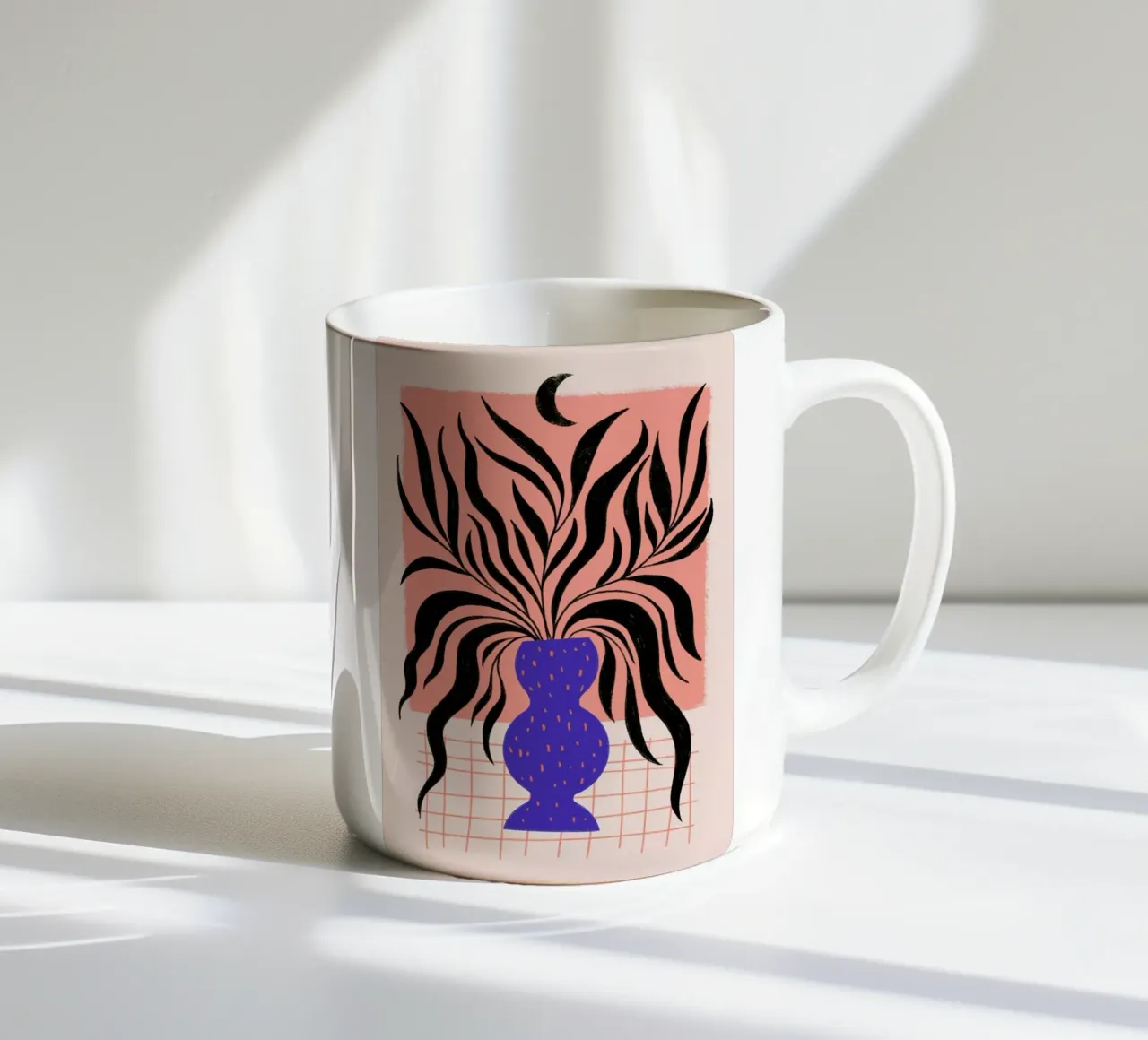 Wild tazza in ceramica da Pure