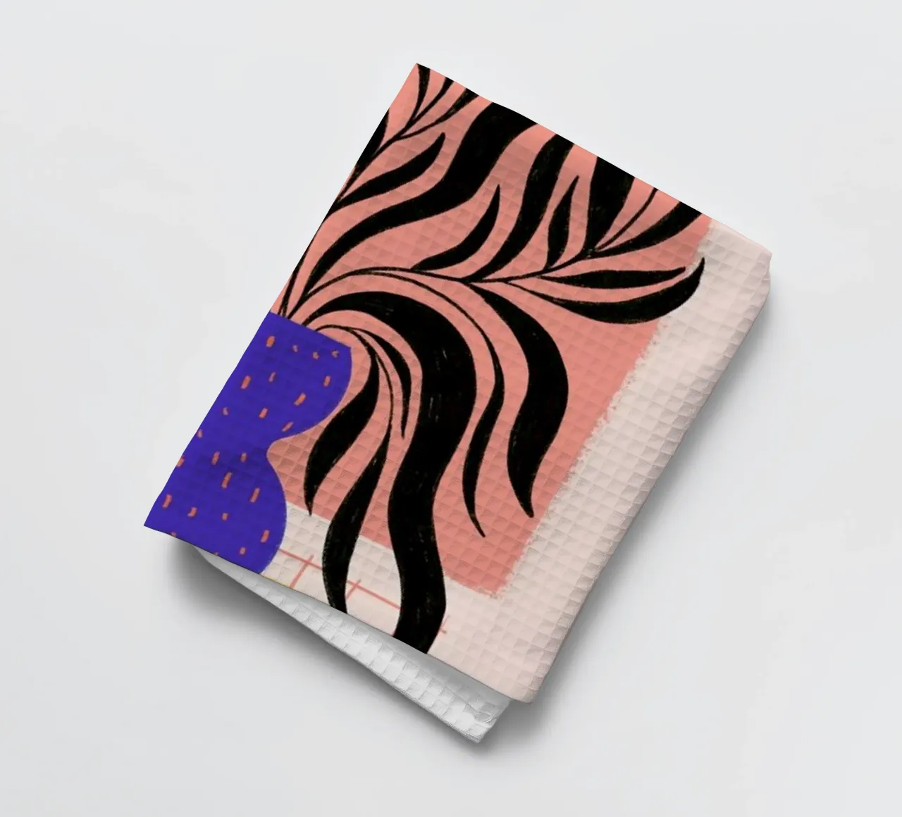 Wild tea towel by Pure