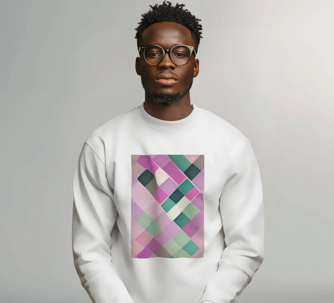 Ilusión Op Art: Impresión geométrica abstracta inspirada en Vasarely sudadera de NorwesClub