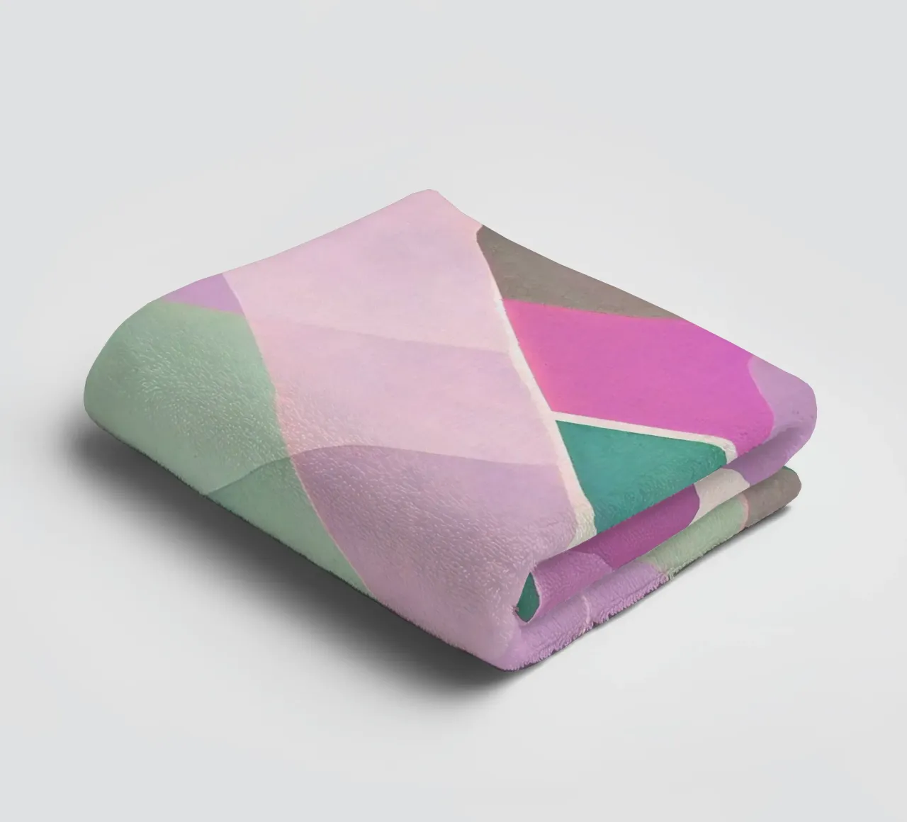 Op Art Illusion: Vasarely Inspired Geometric Abstract Print towel by NorwesClub