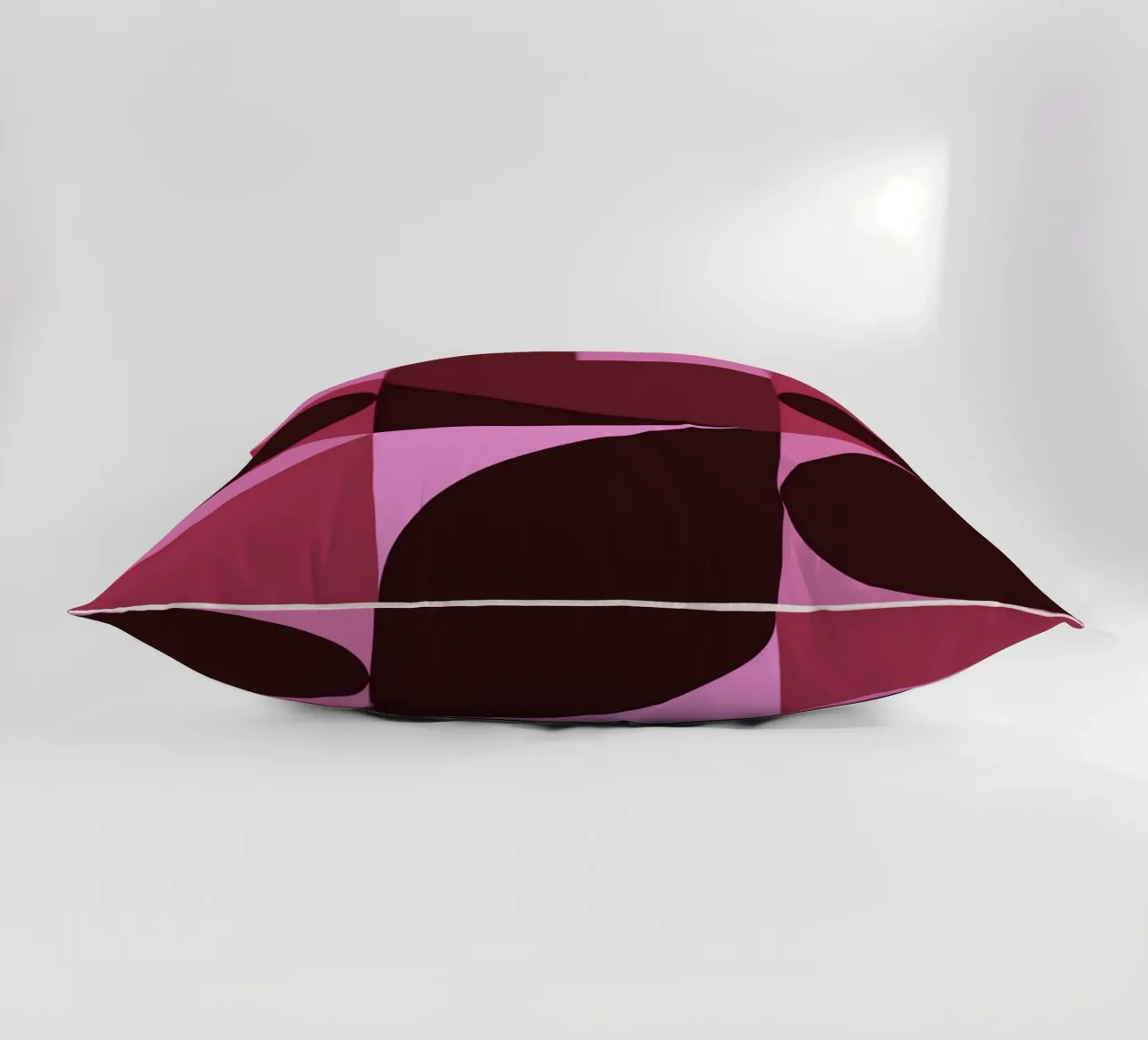 B. Mostra: Swiss Design Geometrico Astratto Rosa cuscino da NorwesClub