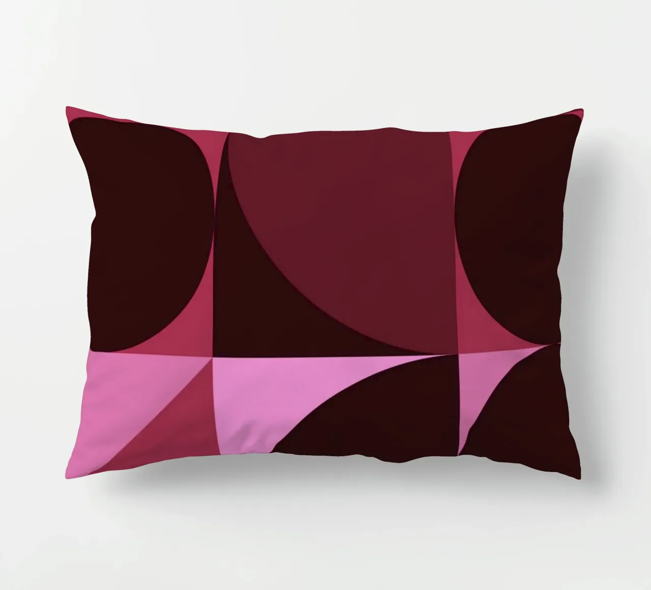 B. Mostra: Swiss Design Geometrico Astratto Rosa cuscino da NorwesClub