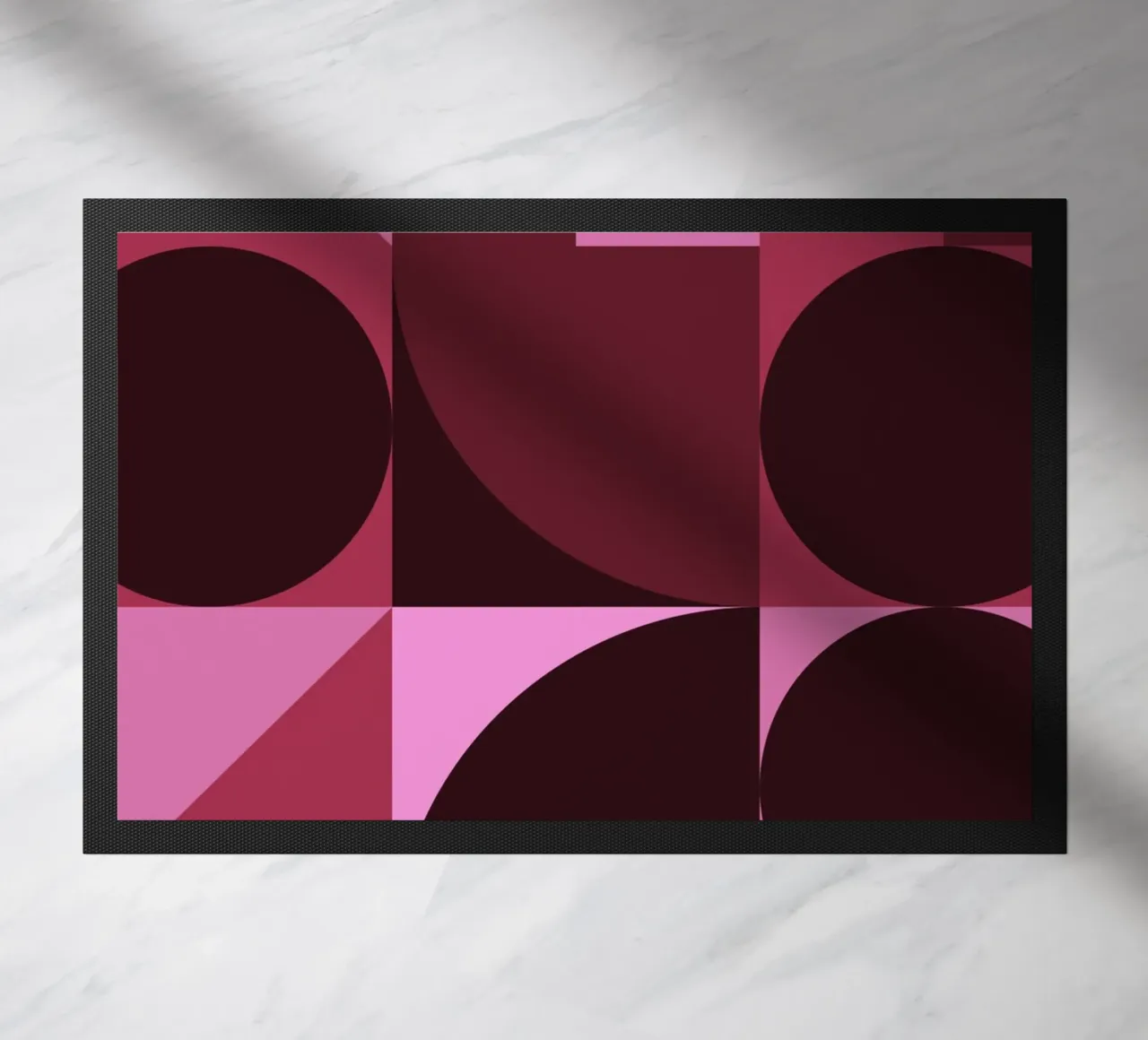 B. Mostra: Swiss Design Geometrico Astratto Rosa zerbino da NorwesClub