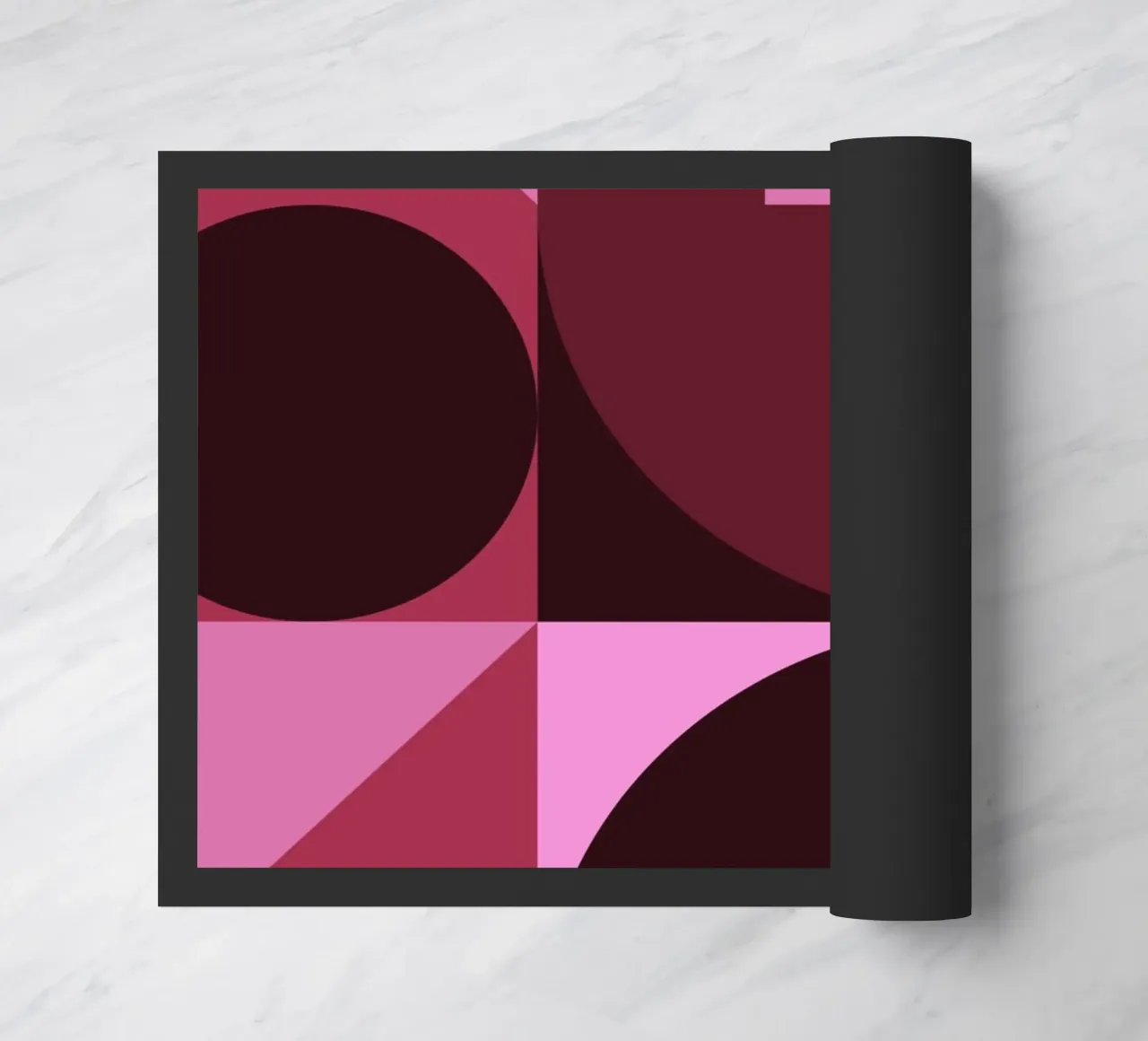 B. Mostra: Swiss Design Geometrico Astratto Rosa zerbino da NorwesClub