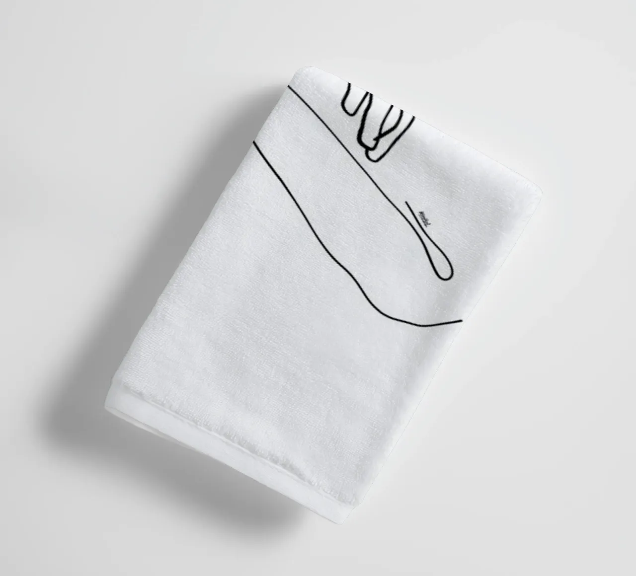 Embrace The Moon towel by Ninhol