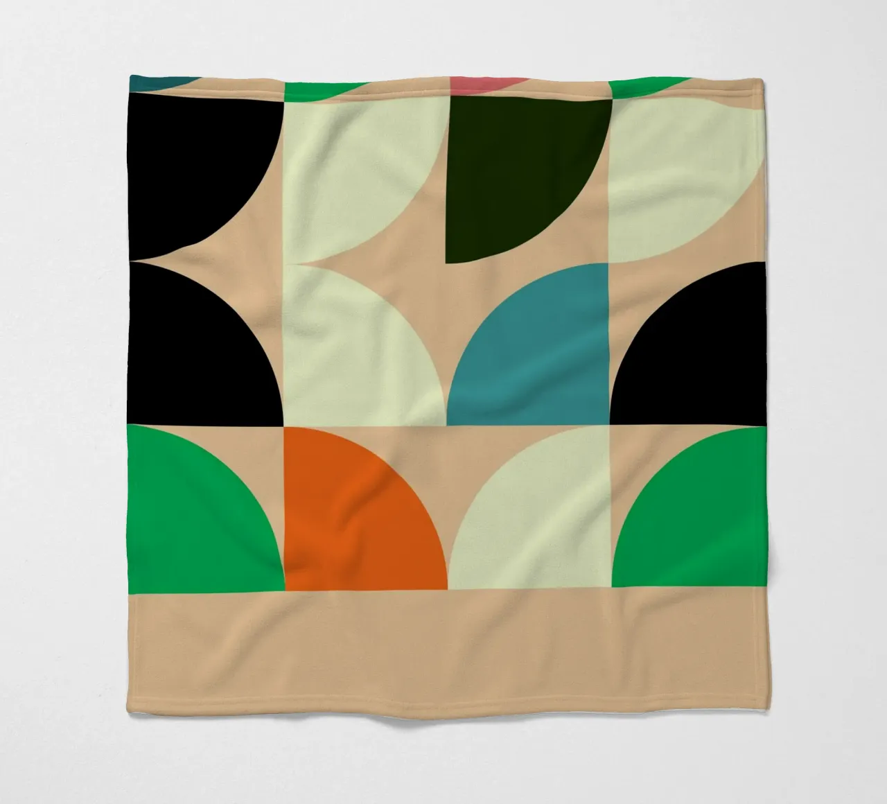 Texture abstraite sombre - Black Industrial Glitch Art plaid polaire de NorwesClub