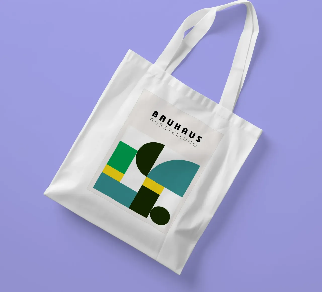 Abstract Geometric Black White Bauhaus Pattern Art tote bag by NorwesClub