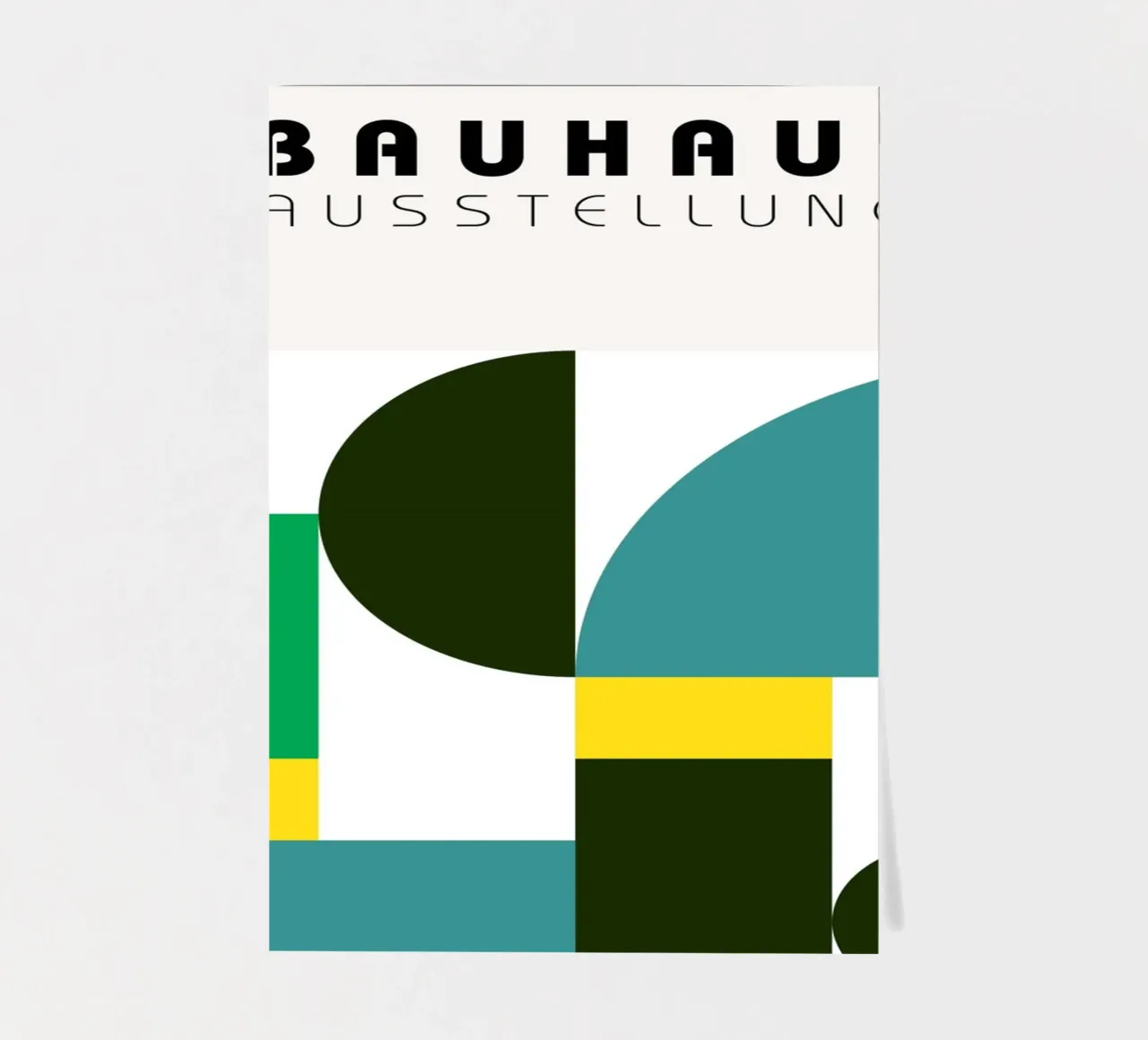 Abstract Geometric Black White Bauhaus Pattern Art sticker sheet by NorwesClub