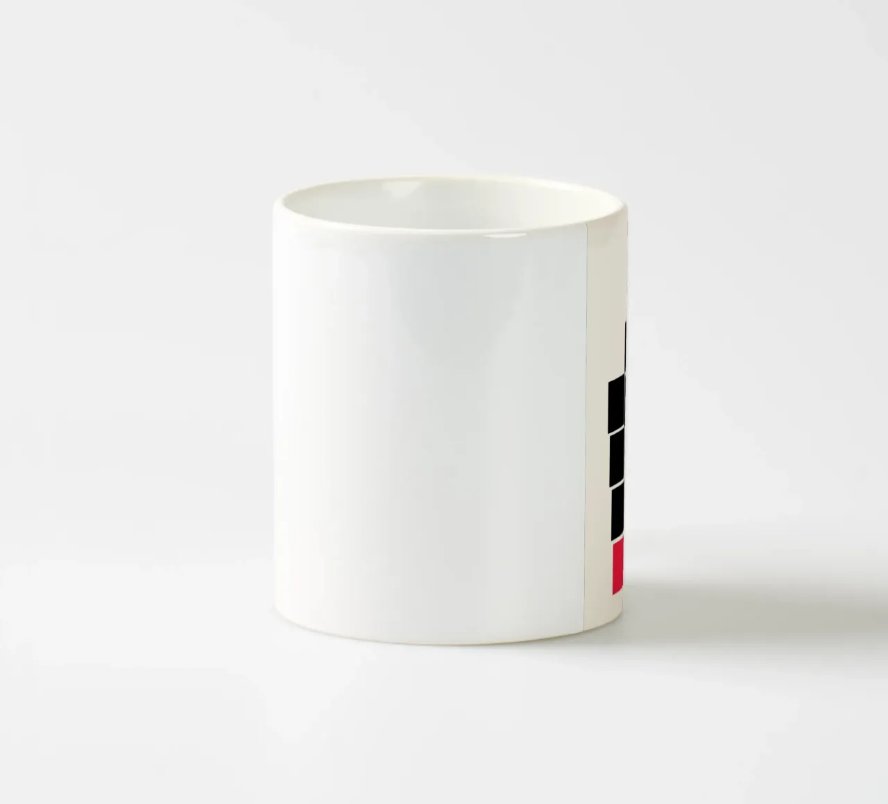 Principi di design BW Contrasto Equilibrio Geo Poster tazza in ceramica da NorwesClub