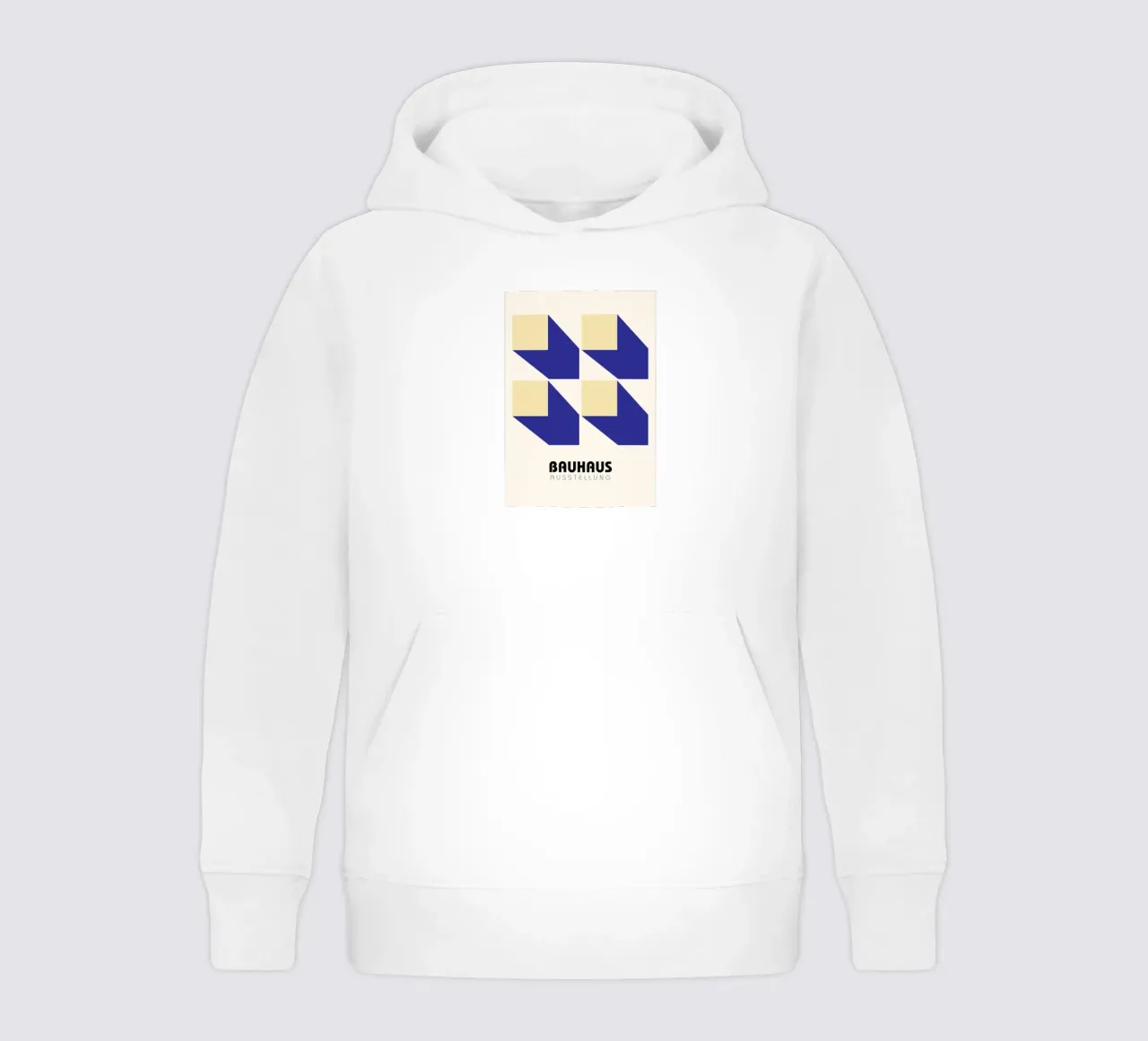 Structural Abstract BW Geometric Pattern Poster kids hoodie by NorwesClub
