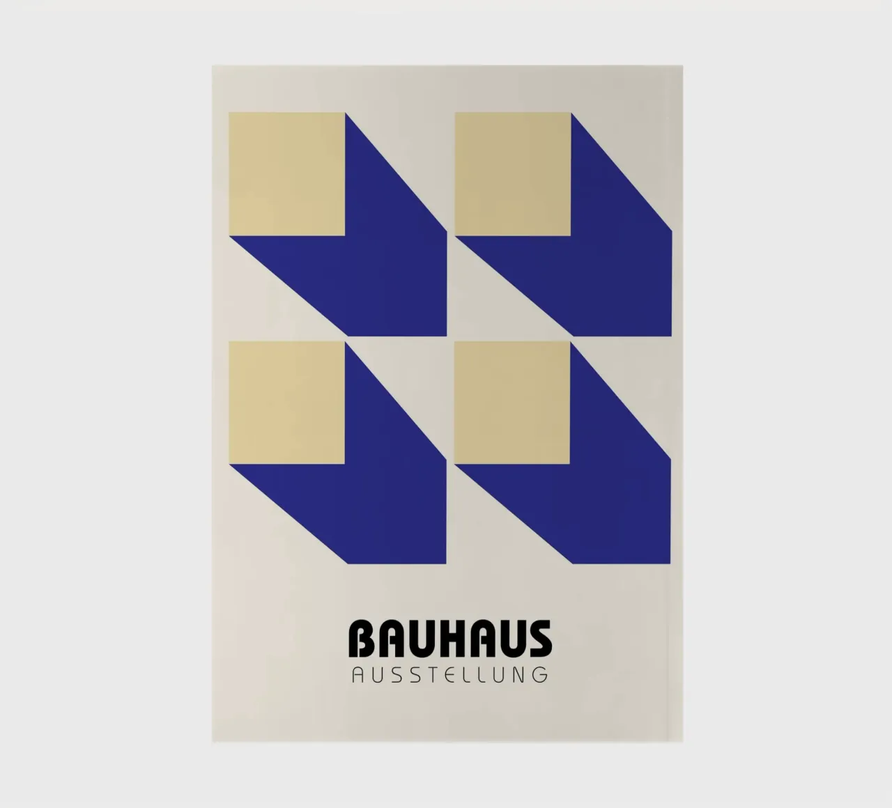 Structural Abstract BW Geometric Pattern Poster notebook by NorwesClub