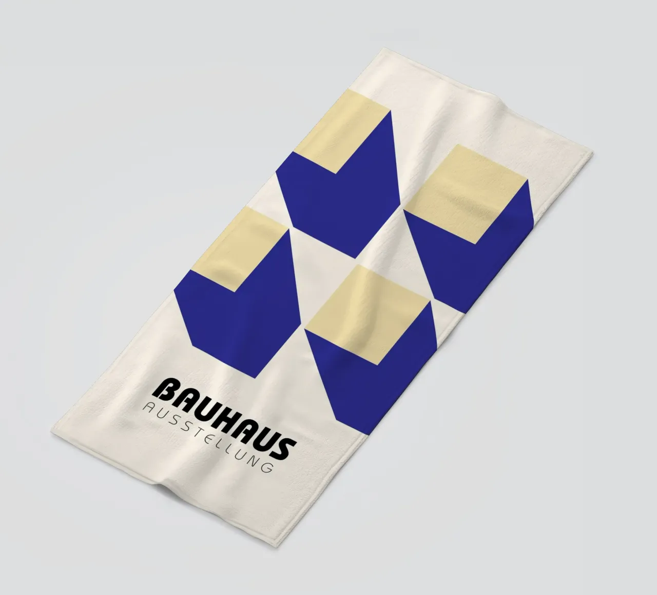 Structural Abstract BW Geometric Pattern Poster beach towel by NorwesClub