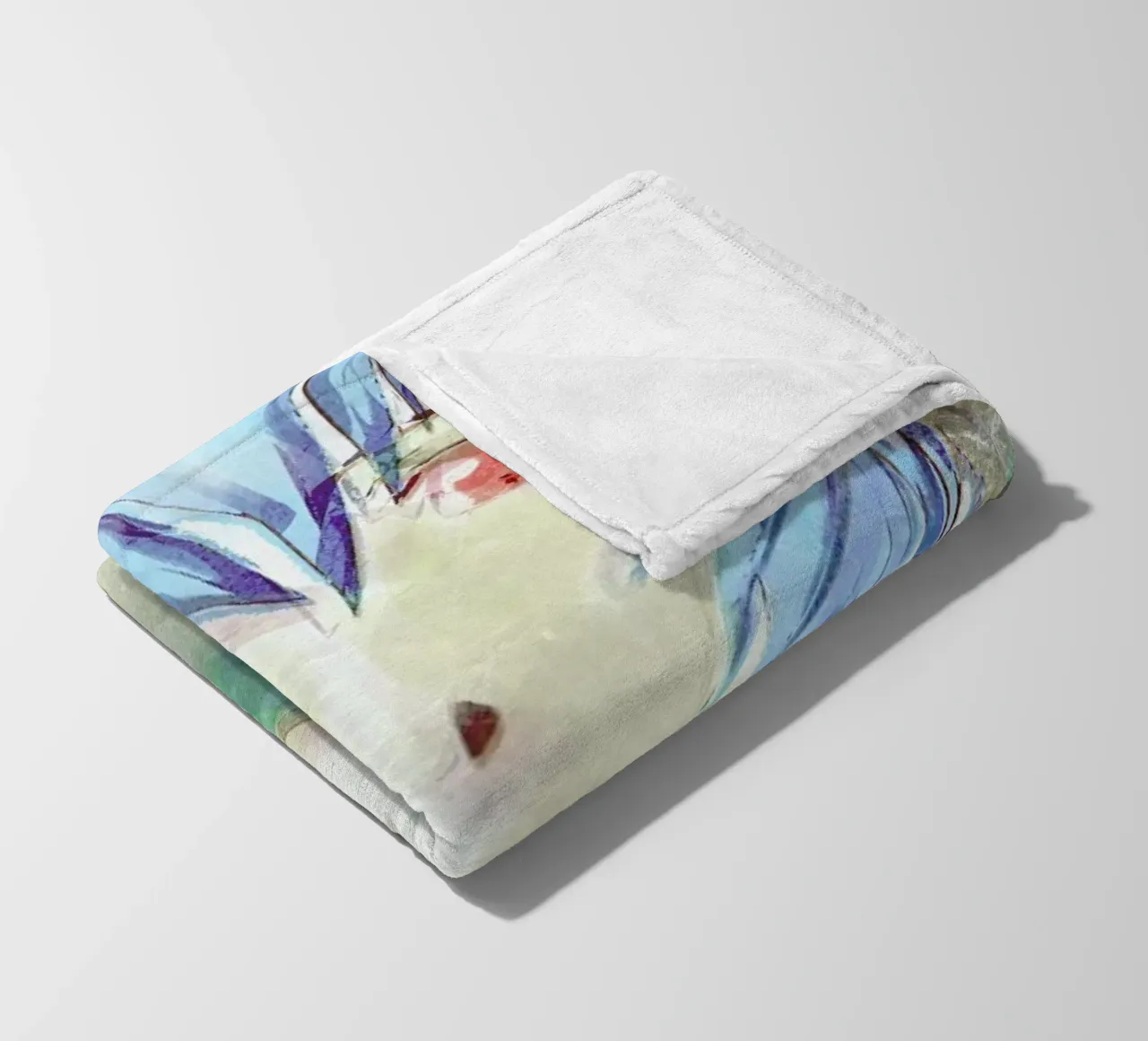 Evangelion  Ayanami Rei coperta in pile da Barrett Biggers