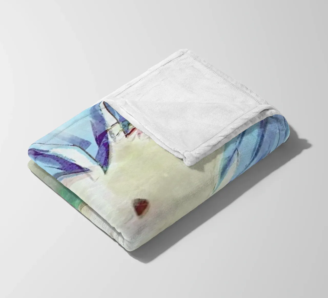 Evangelion  Ayanami Rei coperta in pile da Barrett Biggers