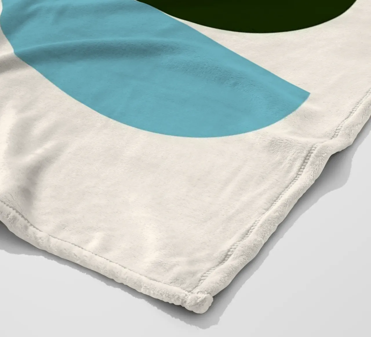 Illusione geometrica complessa BW Poster artistico Bauhaus coperta in pile da NorwesClub