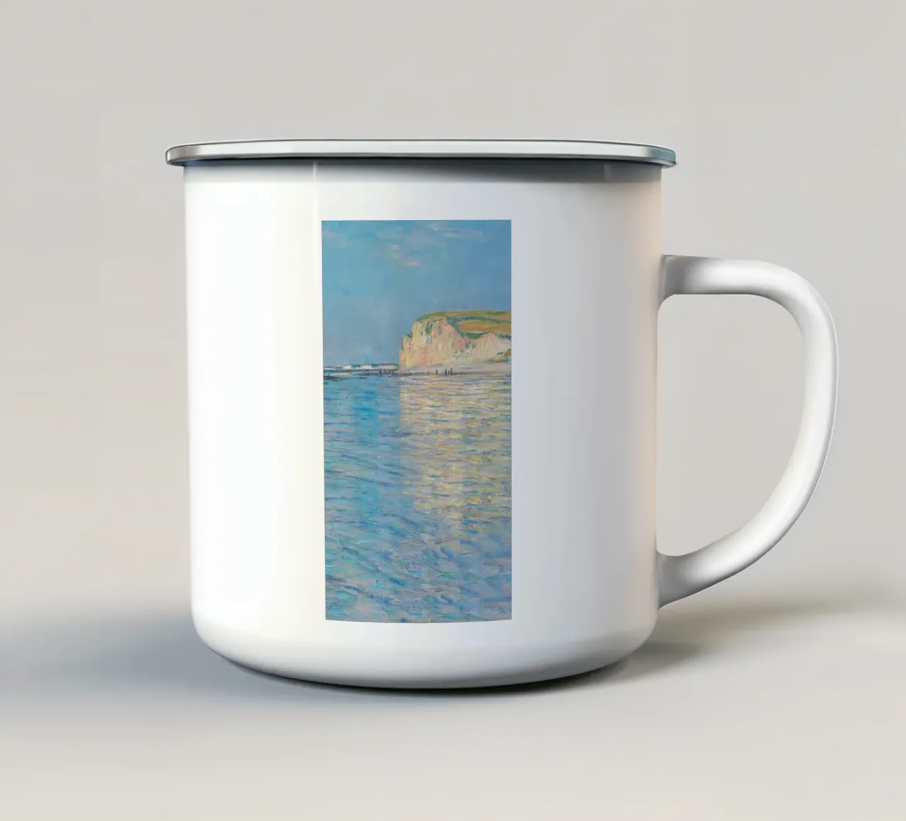 claude monet costa tazza in smalto da belong shop