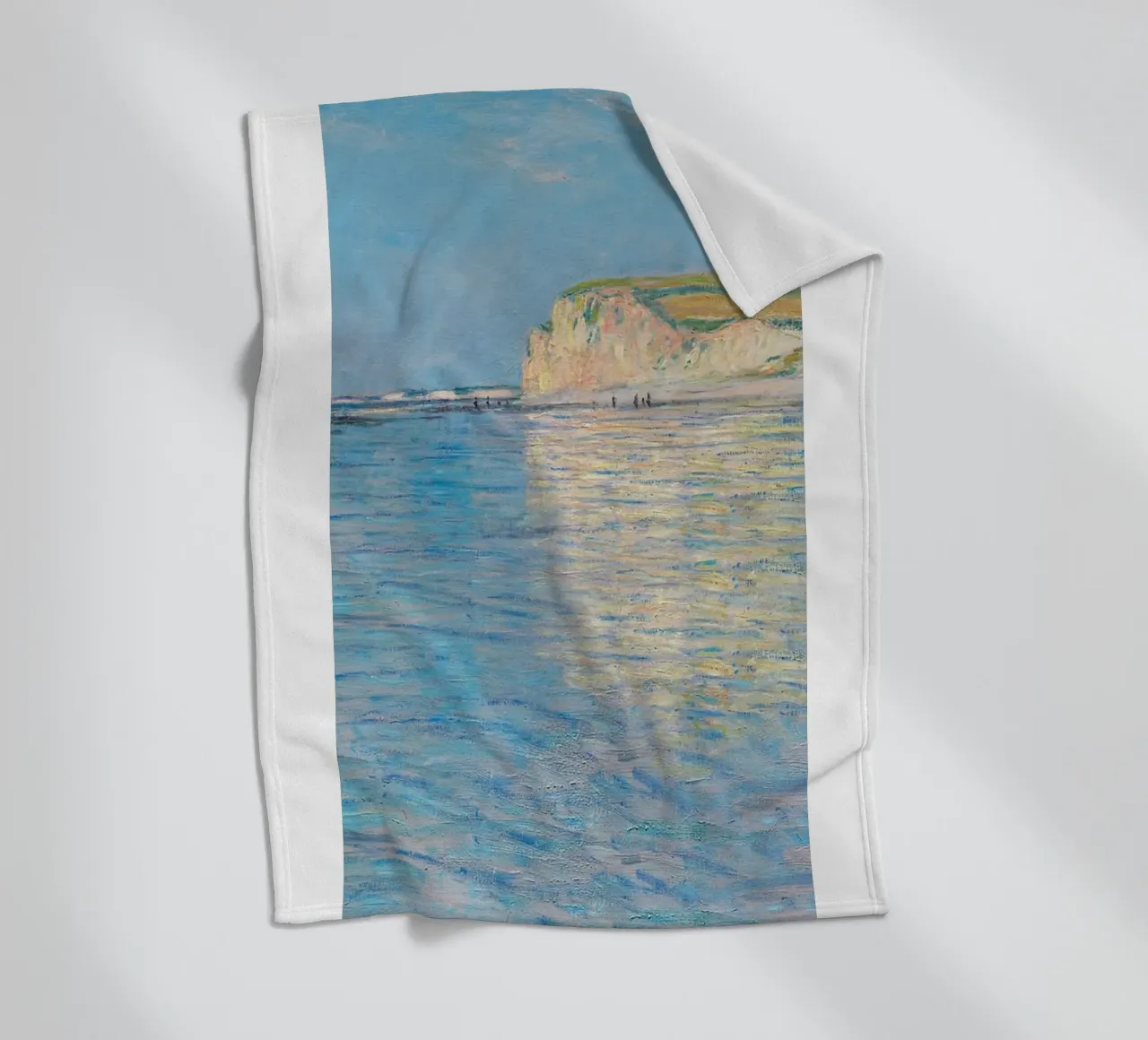 claude monet costa coperta in pile da belong shop