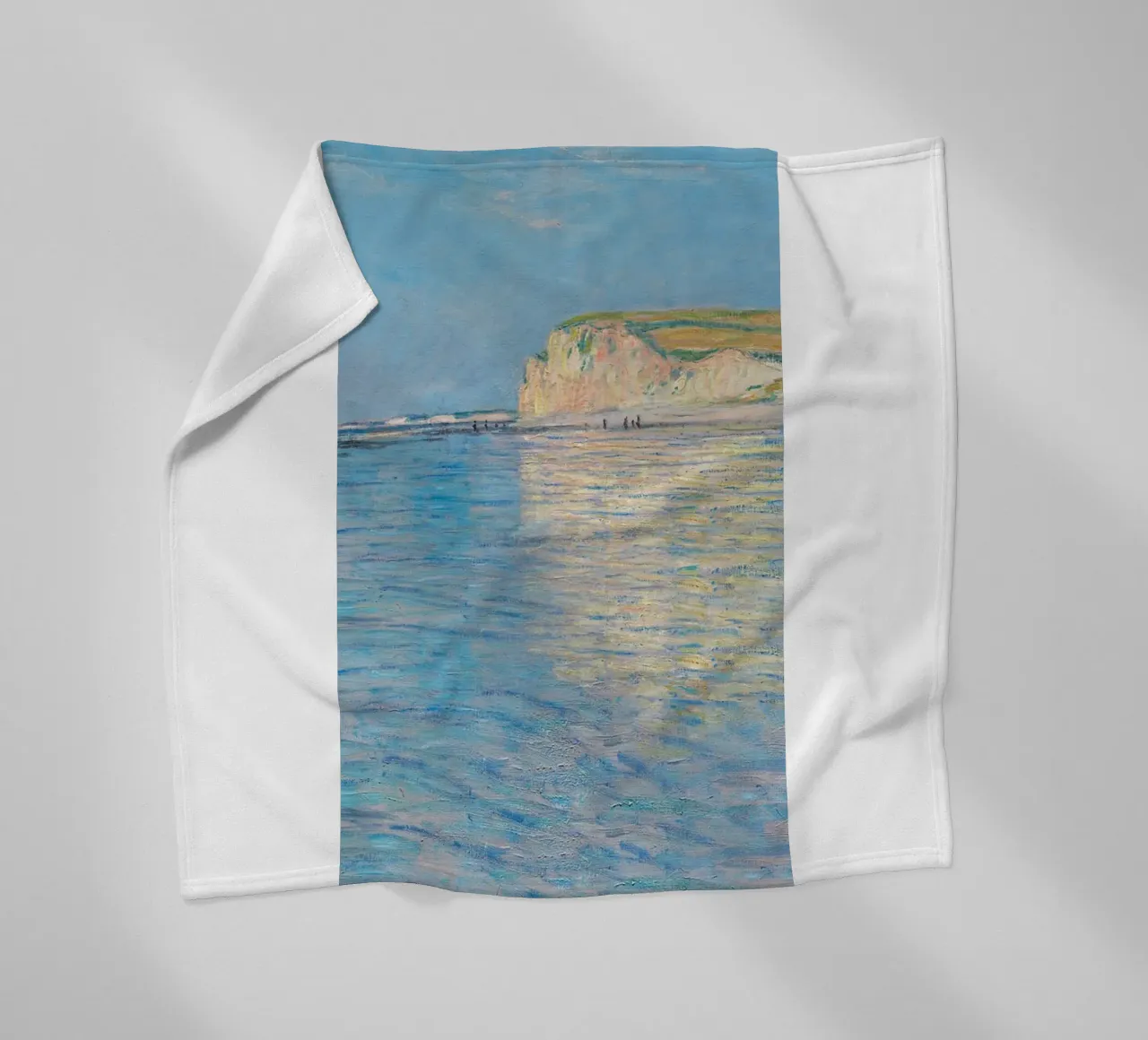 claude monet costa coperta in pile da belong shop