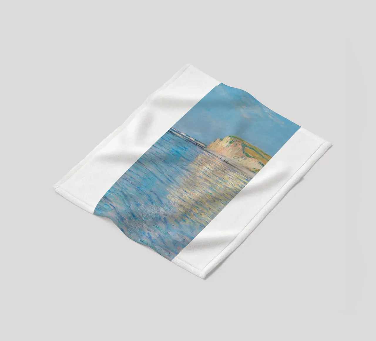 claude monet costa coperta in pile da belong shop