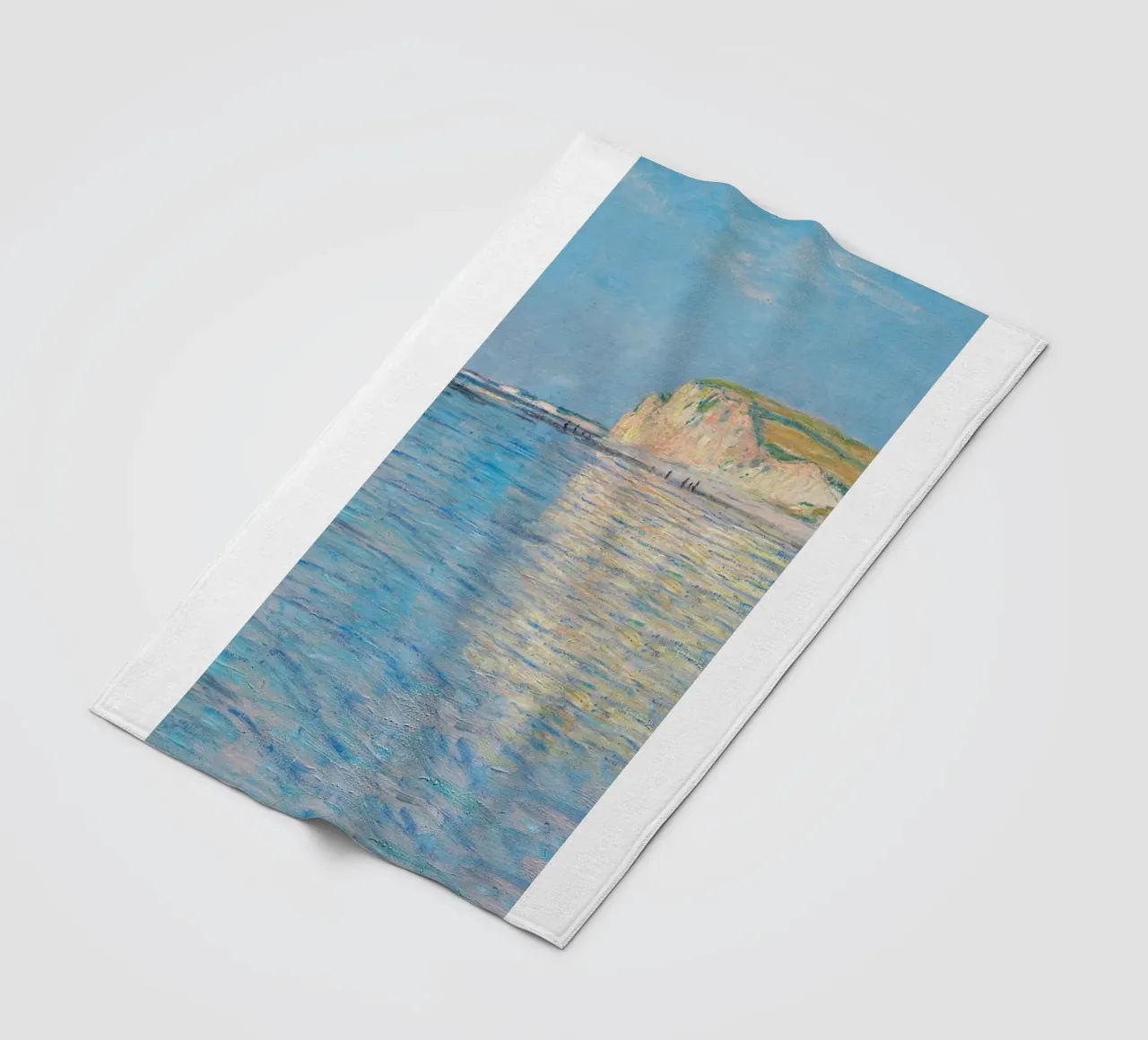 claude monet costa coperta in pile da belong shop