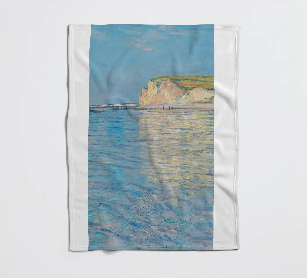 claude monet costa coperta in pile da belong shop