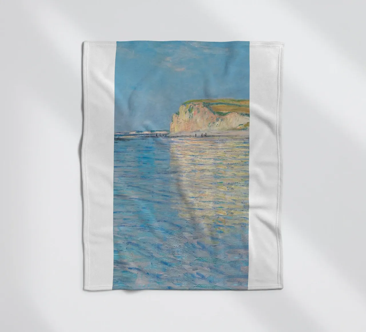 claude monet costa coperta in pile da belong shop