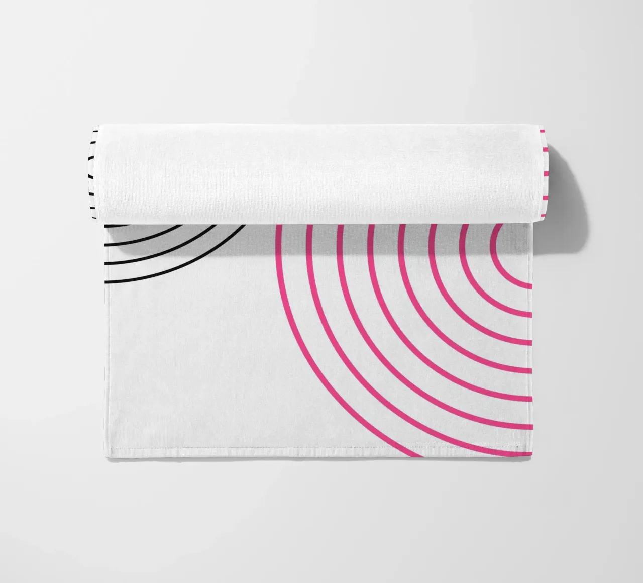 Poster geometrico astratto Bauhaus Classic BW telo mare da NorwesClub