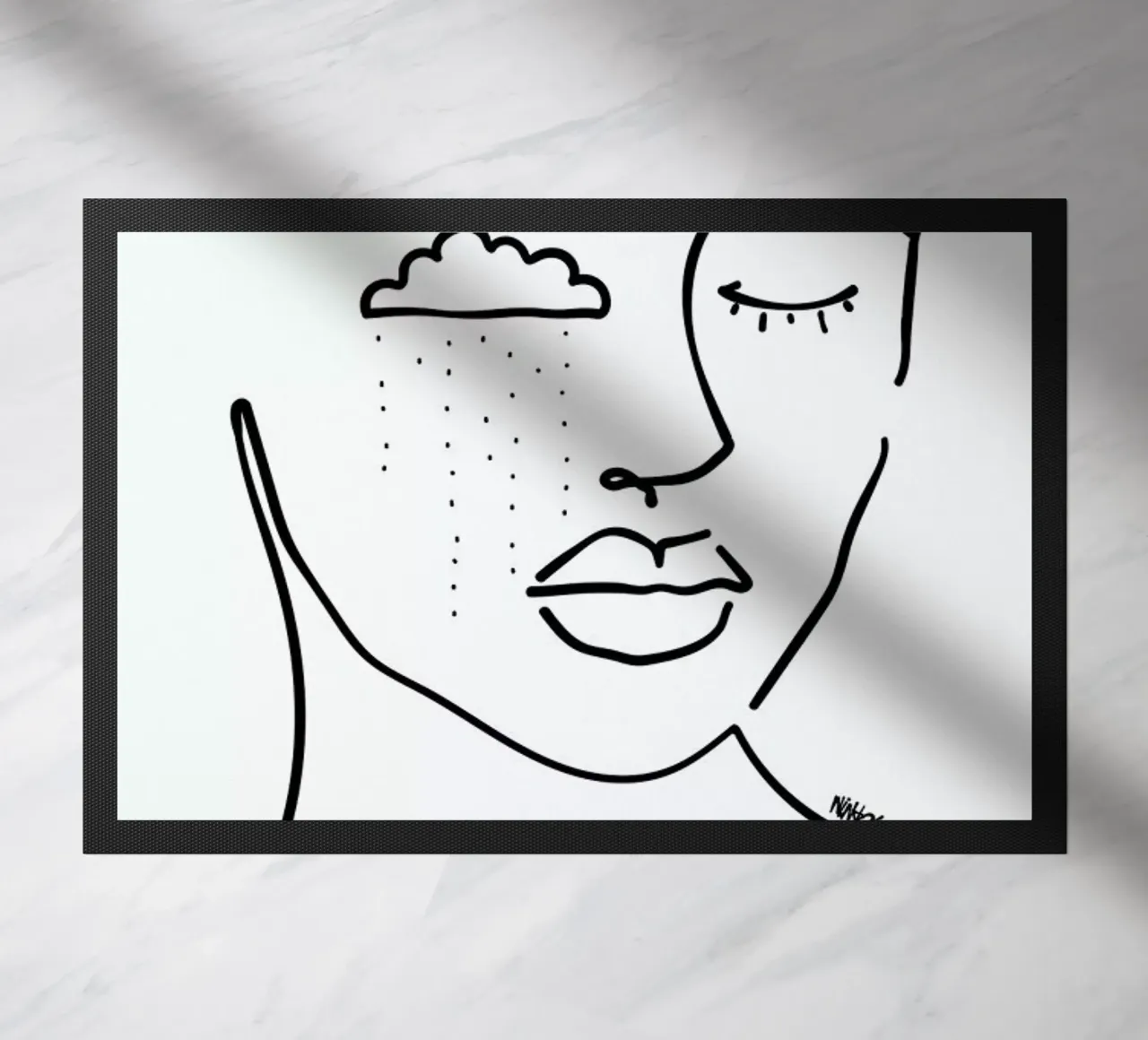 Rainy deurmat van Ninhol